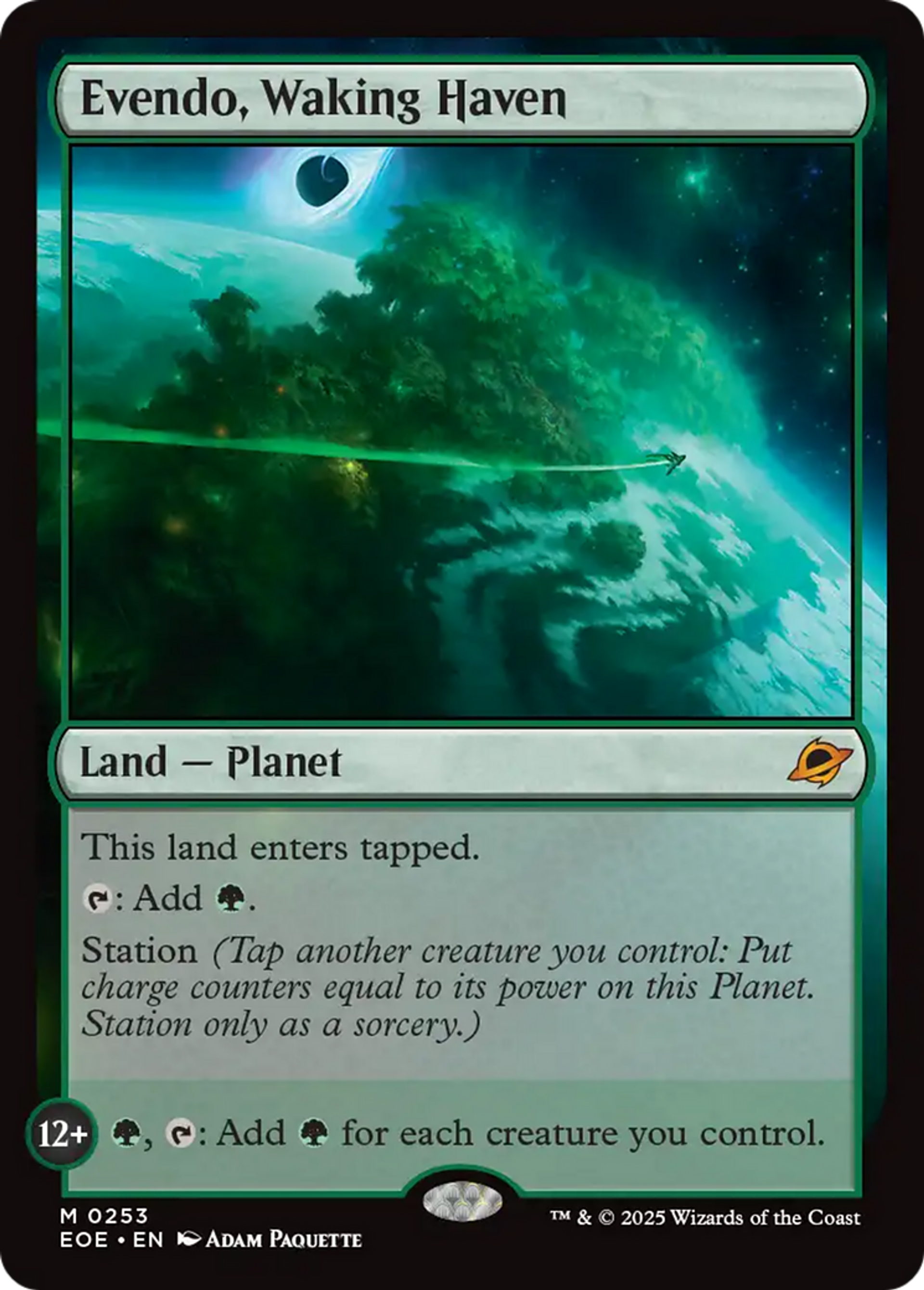 Évendo, havre en éveil — Edge of Eternities — Magic: The Gathering