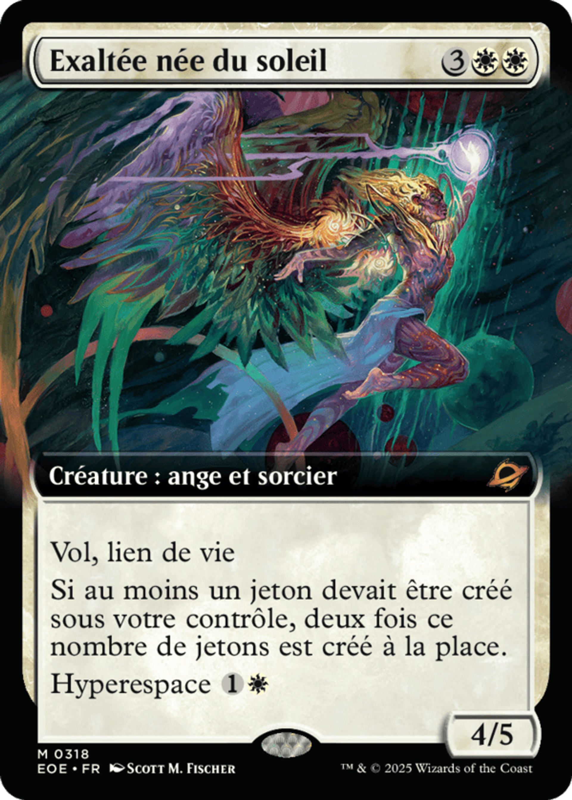 Exaltée née du soleil — Edge of Eternities — Magic: The Gathering