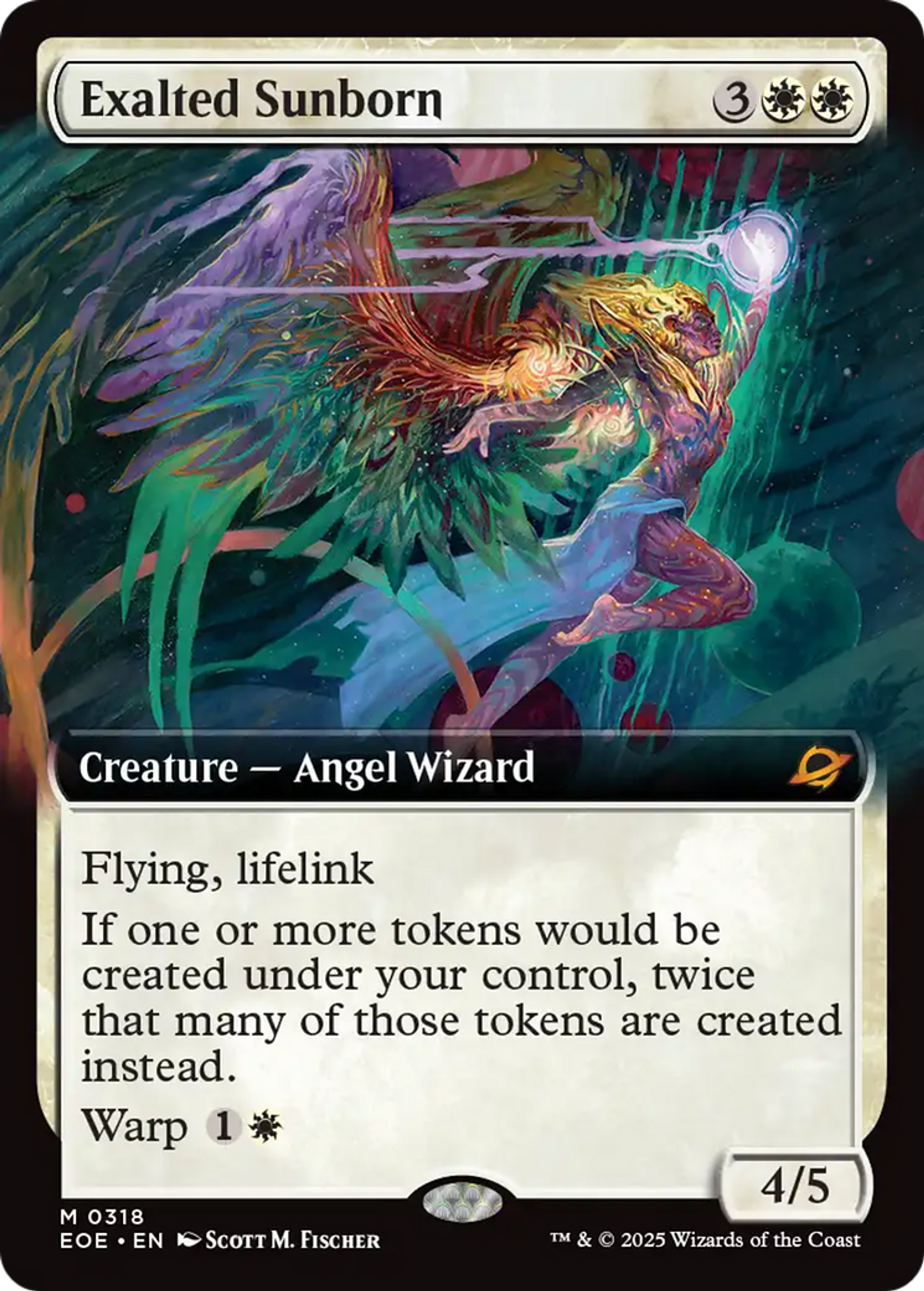 Exaltée née du soleil — Edge of Eternities — Magic: The Gathering
