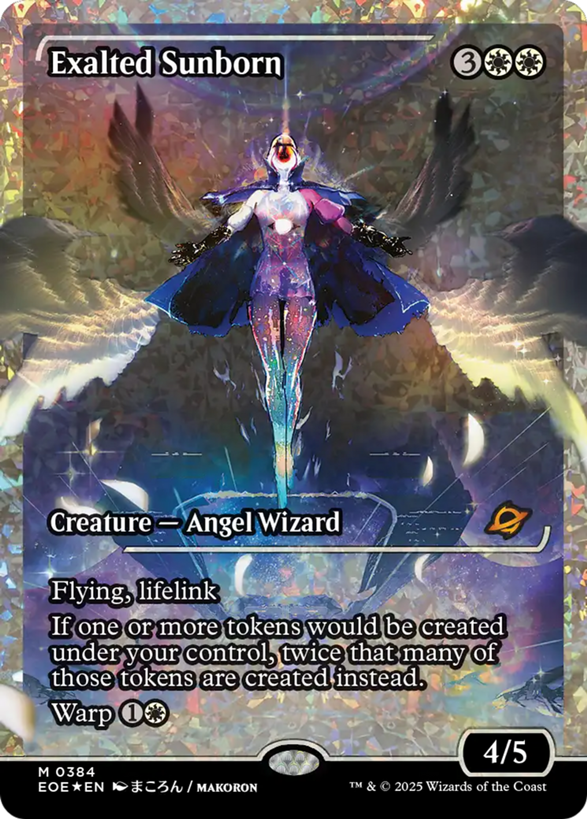 Exaltée née du soleil — Edge of Eternities — Magic: The Gathering