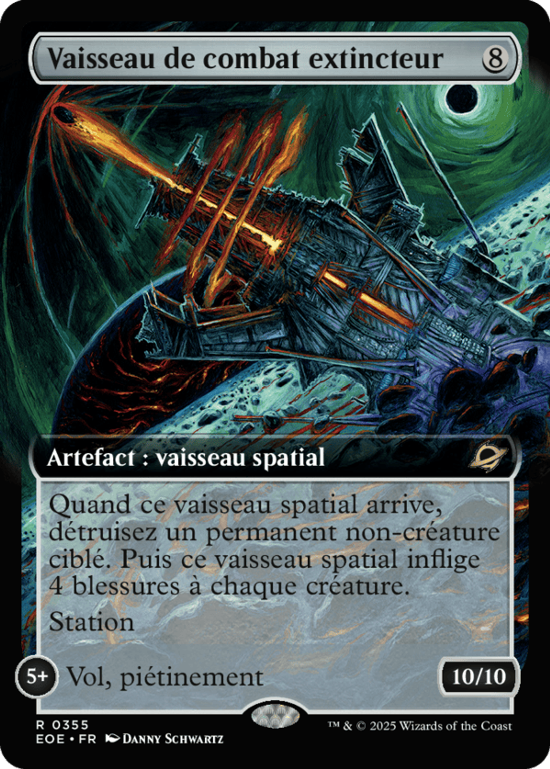 Vaisseau de combat extincteur — Edge of Eternities — Magic: The Gathering