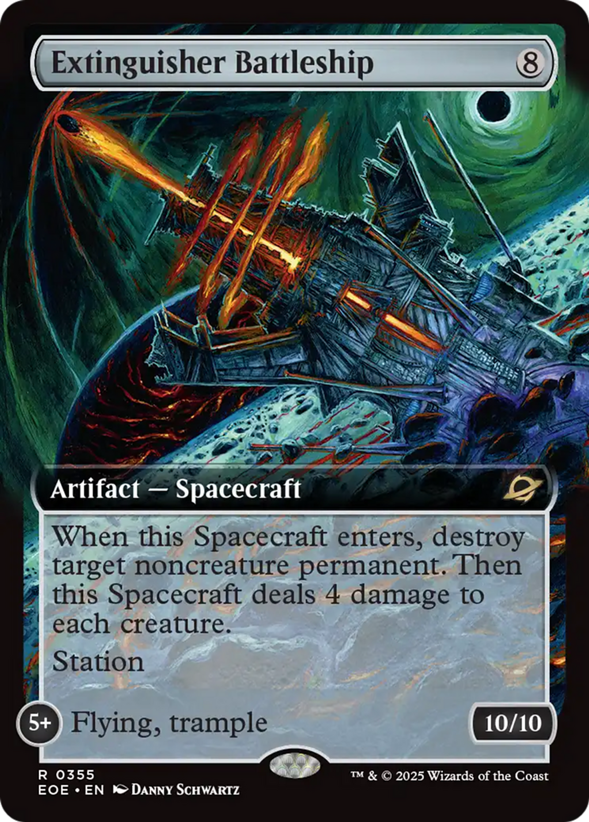 Vaisseau de combat extincteur — Edge of Eternities — Magic: The Gathering