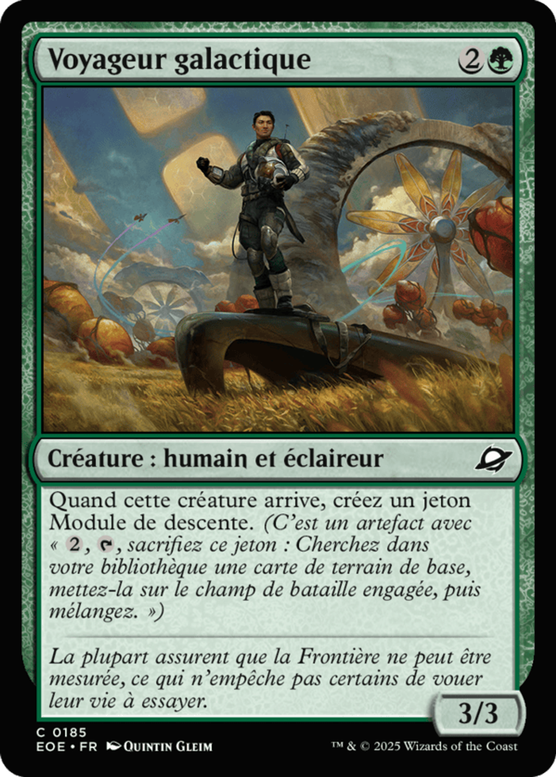 Voyageur galactique — Edge of Eternities — Magic: The Gathering