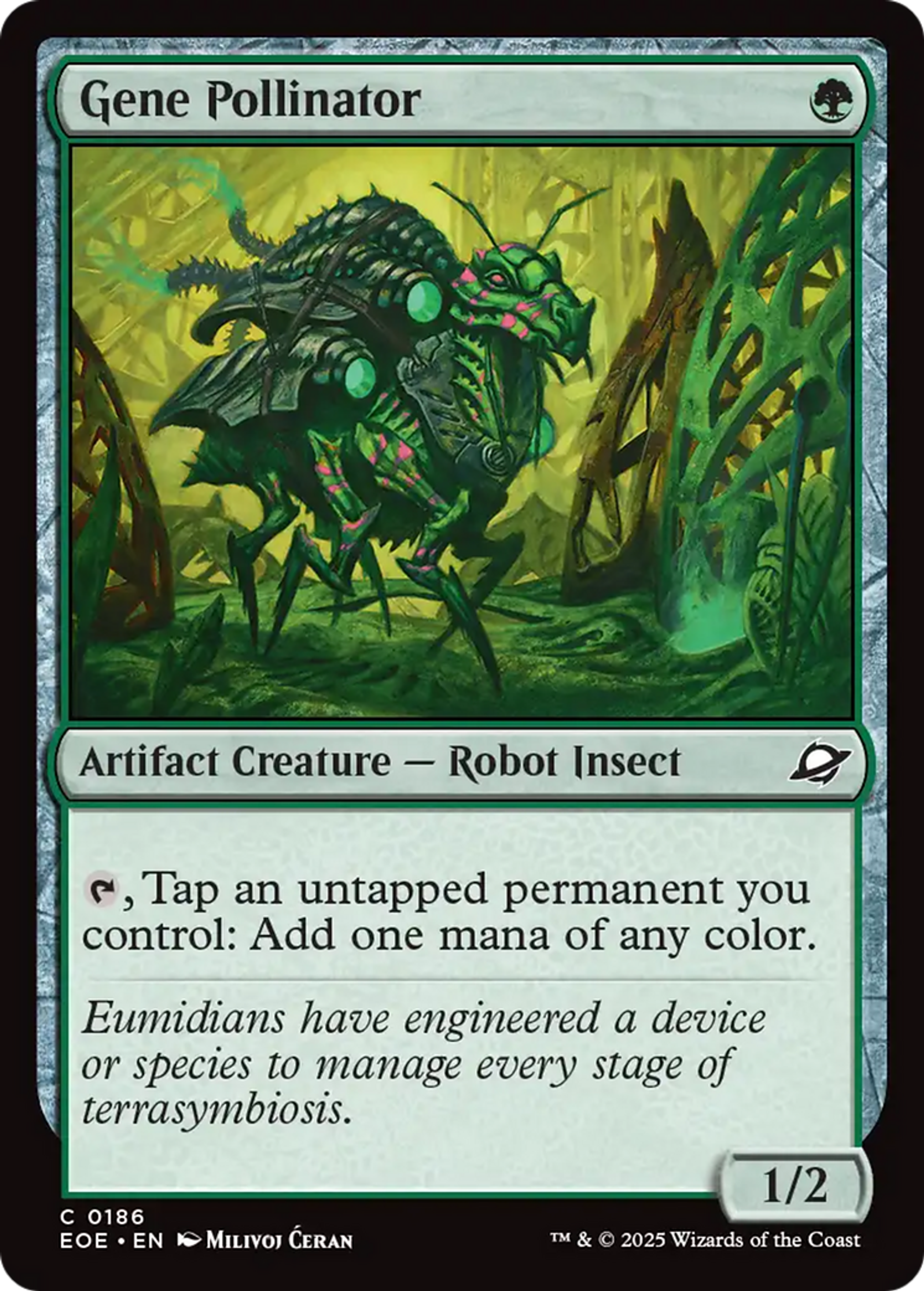 Pollinisateur génomique — Edge of Eternities — Magic: The Gathering