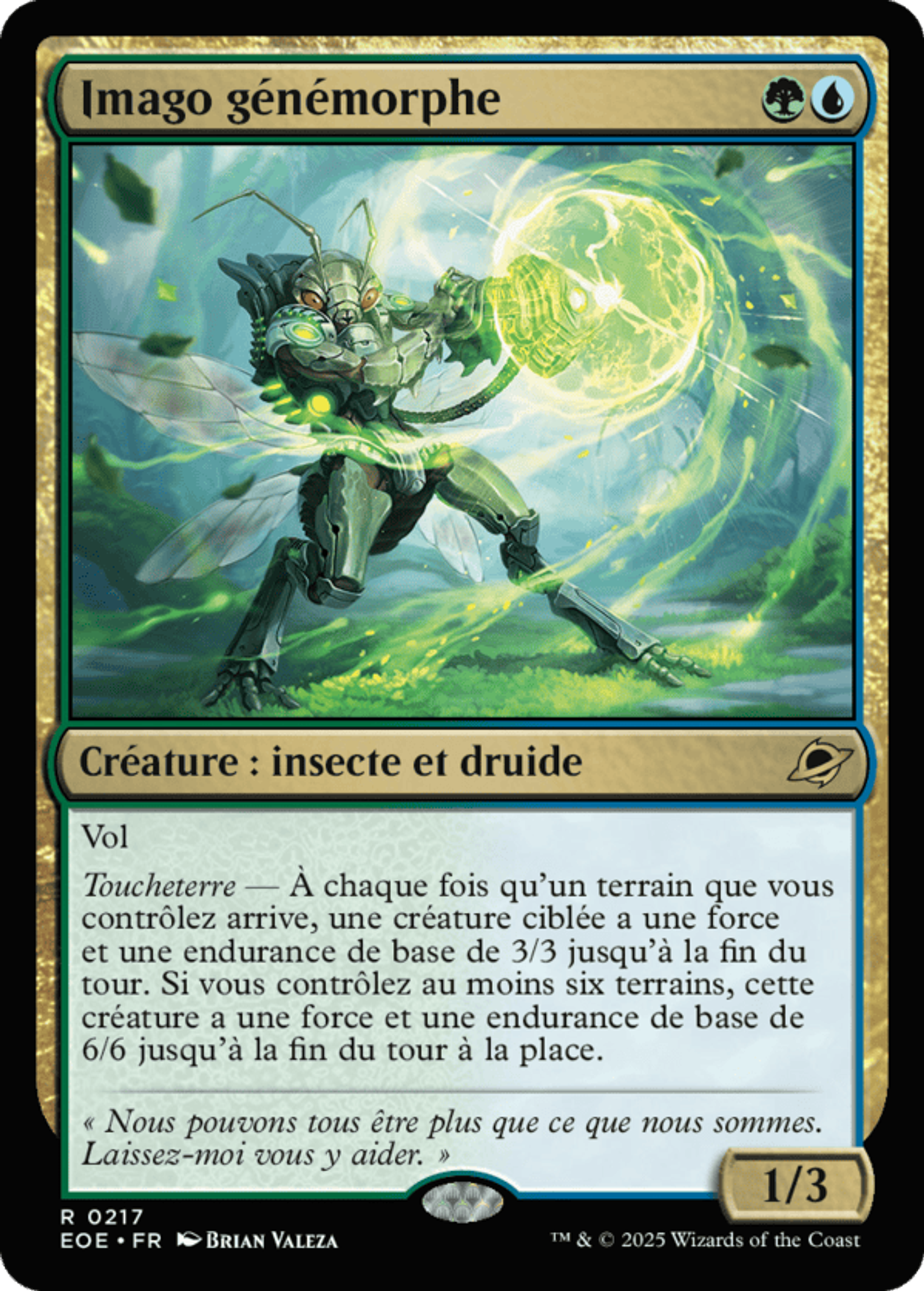 Imago génémorphe — Edge of Eternities — Magic: The Gathering