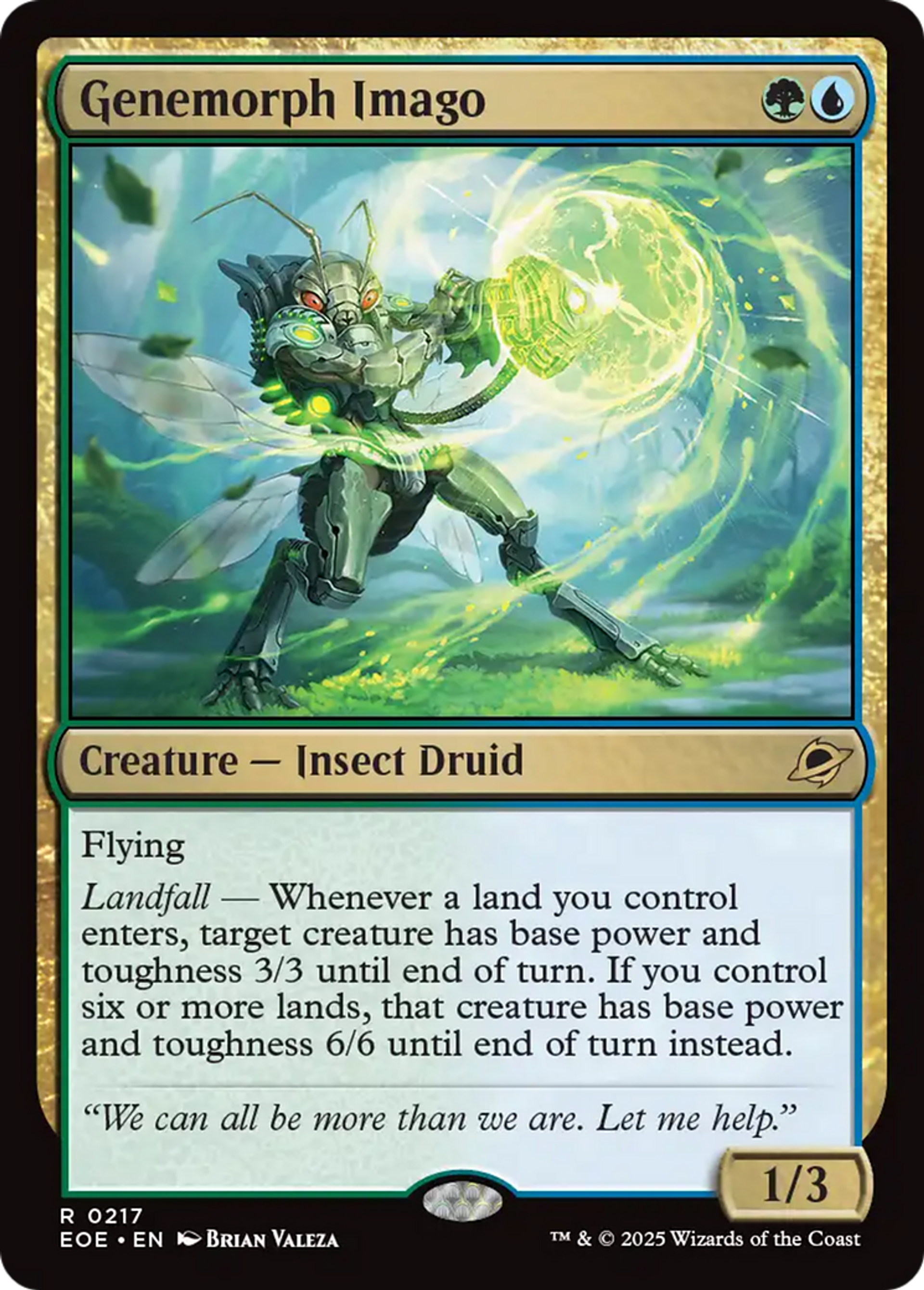 Imago génémorphe — Edge of Eternities — Magic: The Gathering