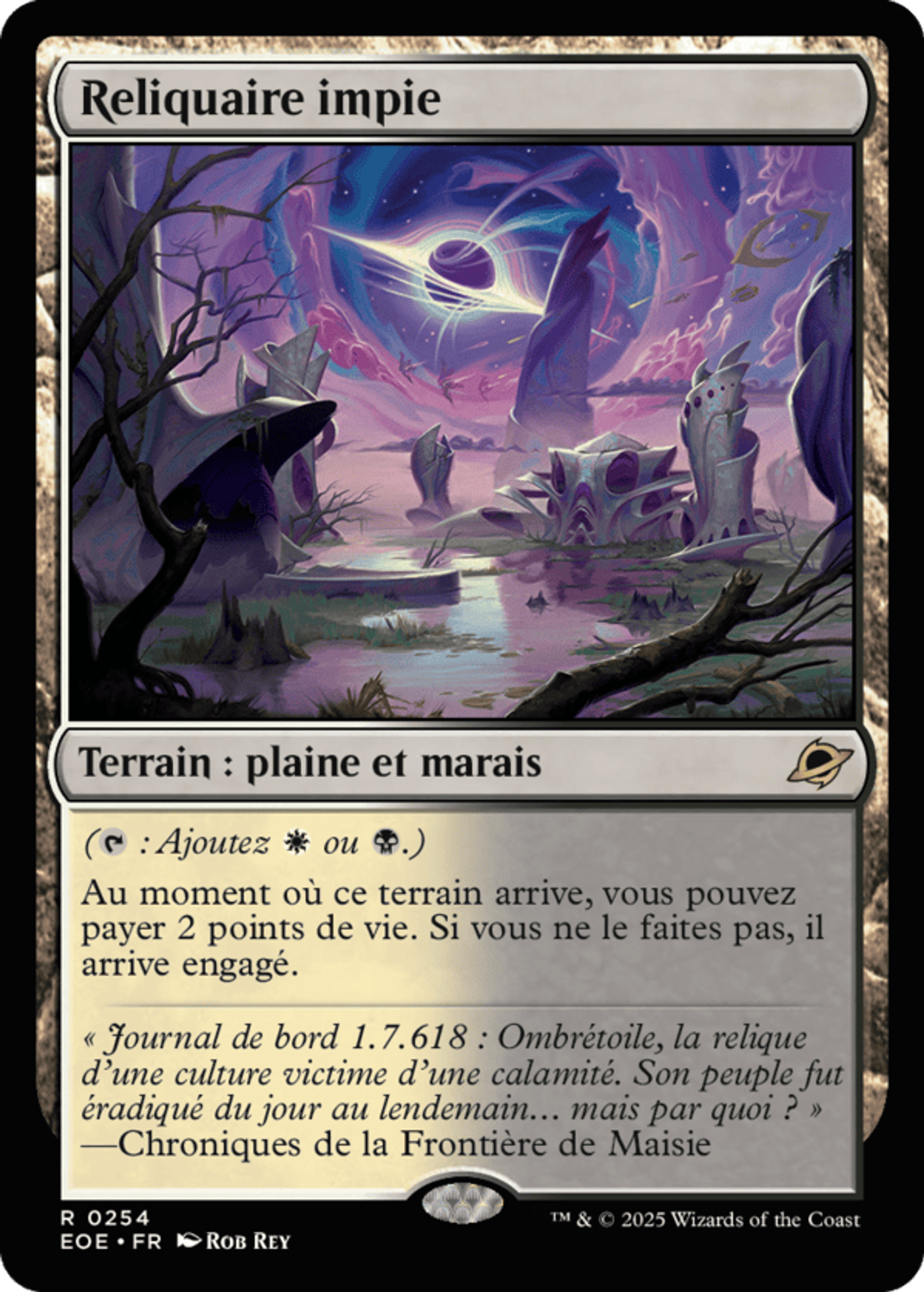 Reliquaire impie — Edge of Eternities — Magic: The Gathering