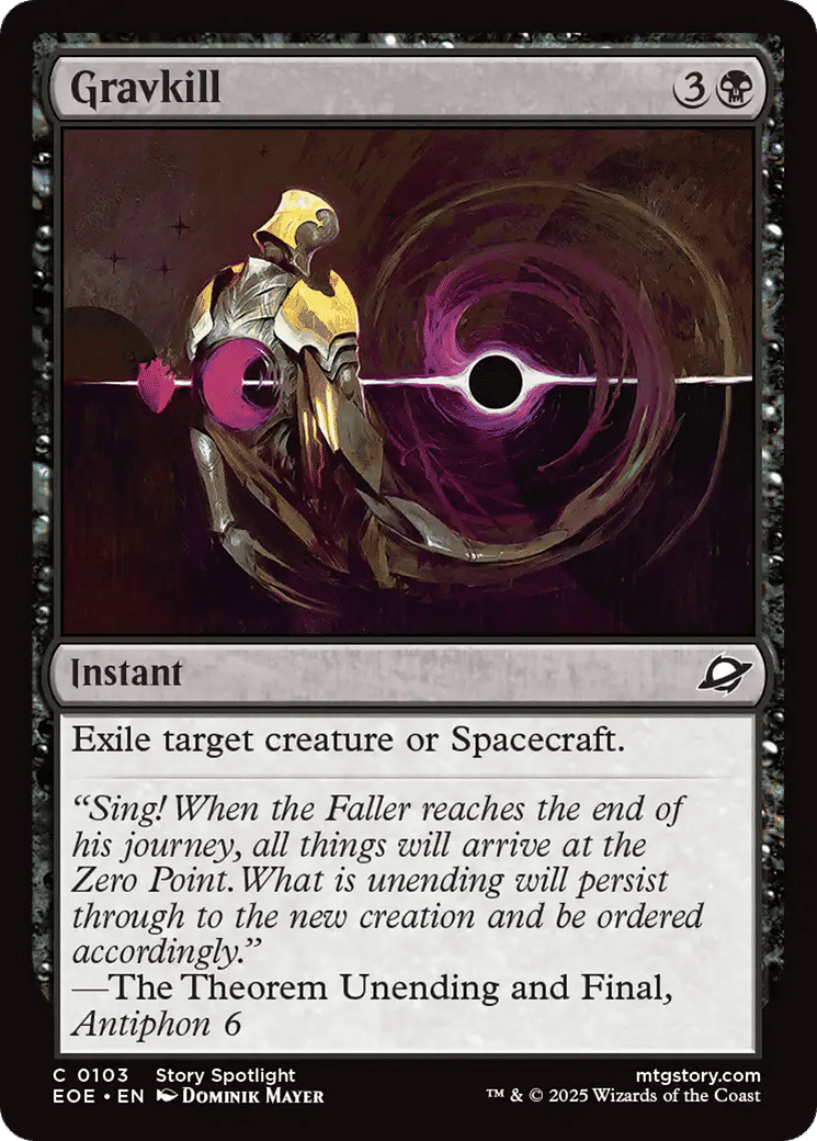 Gravkill — Edge of Eternities — Magic: The Gathering