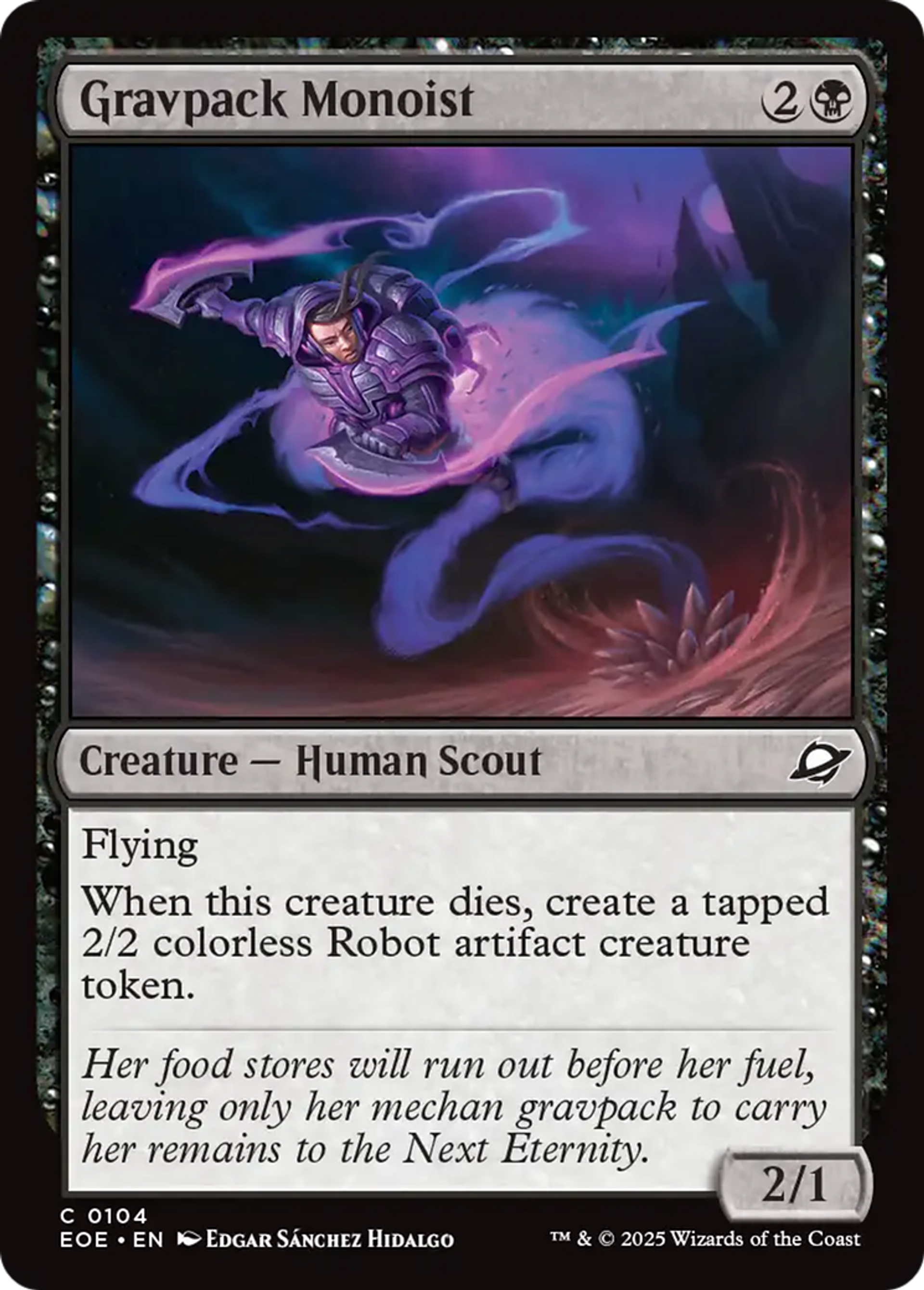 Gravpack Monoist — Edge of Eternities — Magic: The Gathering