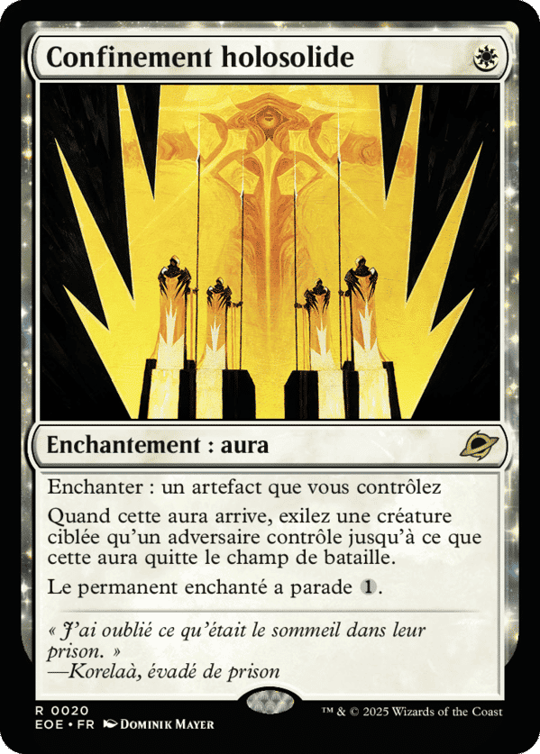 Confinement holosolide — Edge of Eternities — Magic: The Gathering