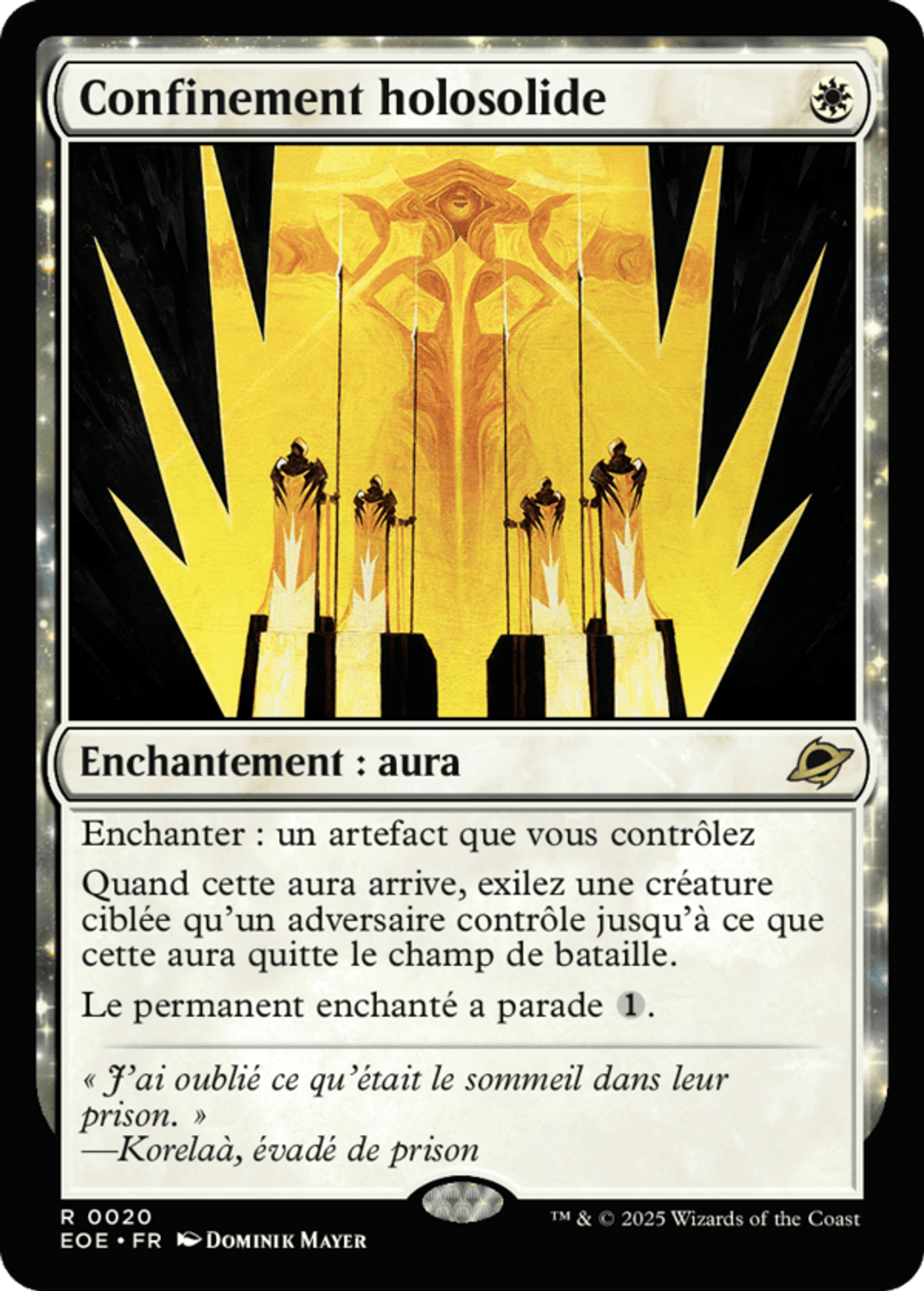Confinement holosolide — Edge of Eternities — Magic: The Gathering