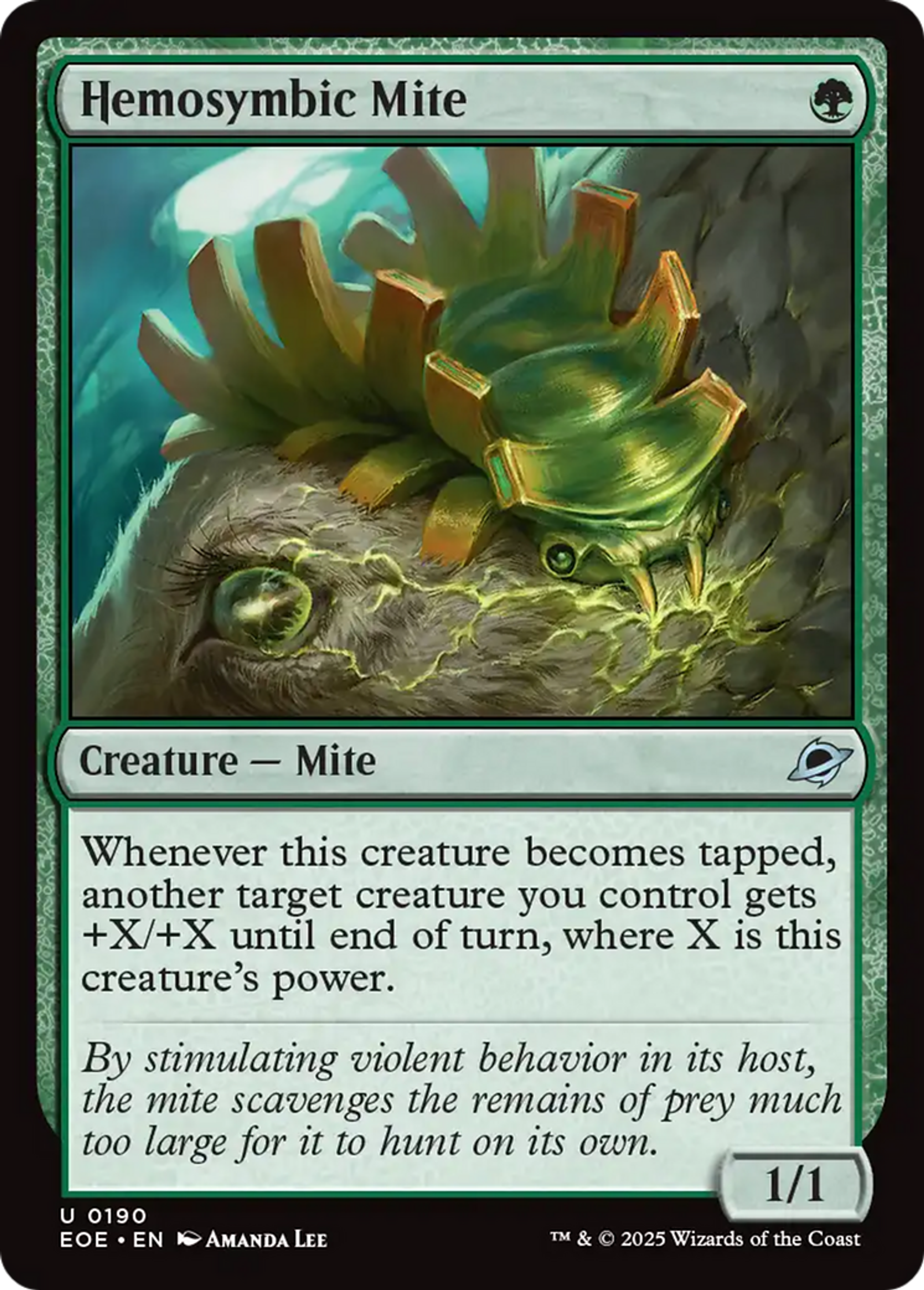Puce hémosymbiotique — Edge of Eternities — Magic: The Gathering