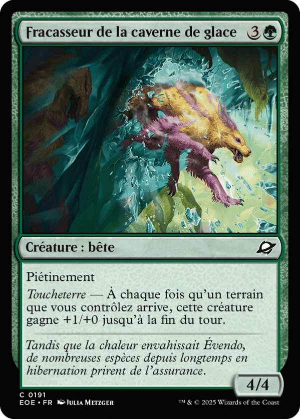 Fracasseur de la caverne de glace — Edge of Eternities — Magic: The Gathering