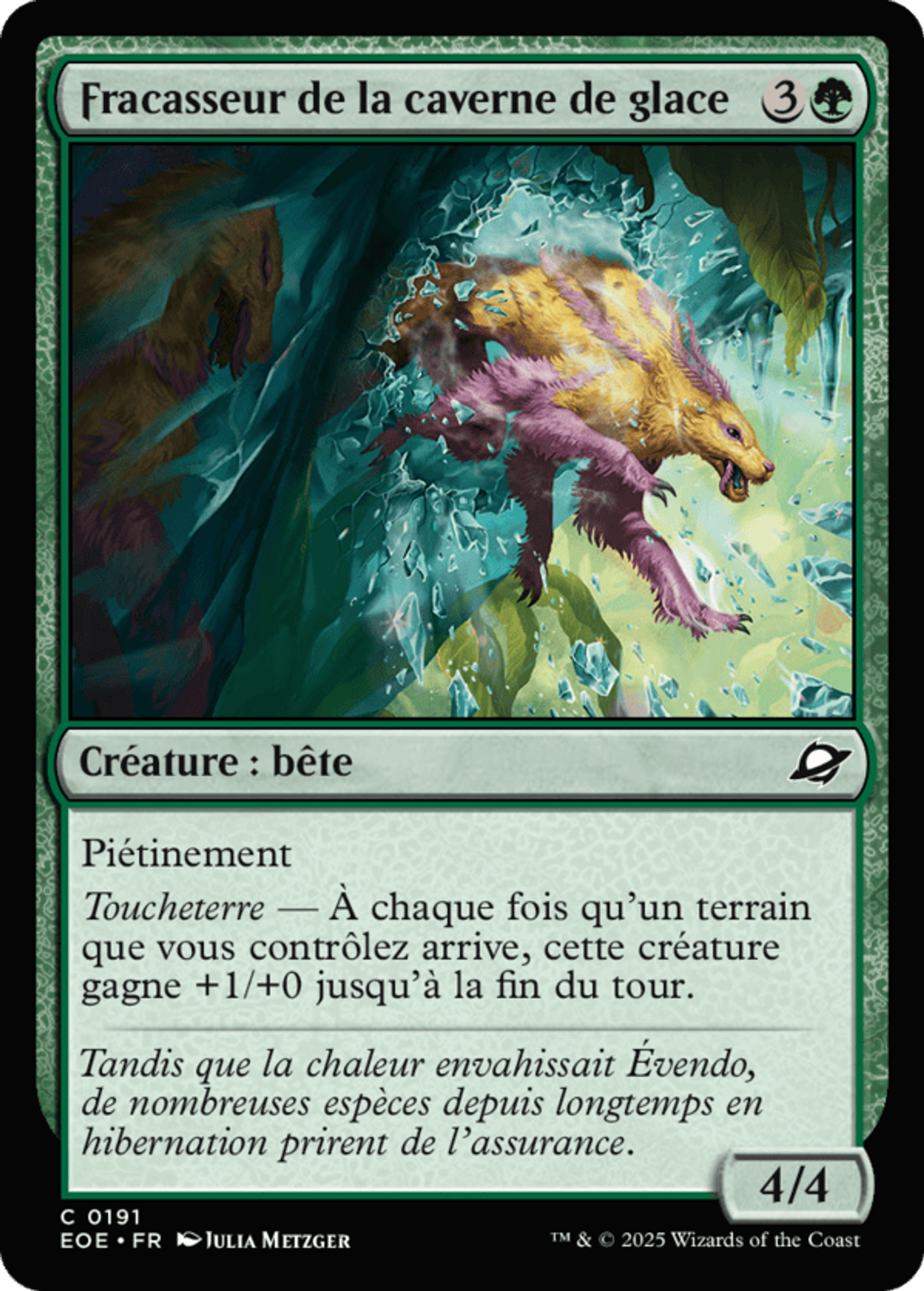 Fracasseur de la caverne de glace — Edge of Eternities — Magic: The Gathering