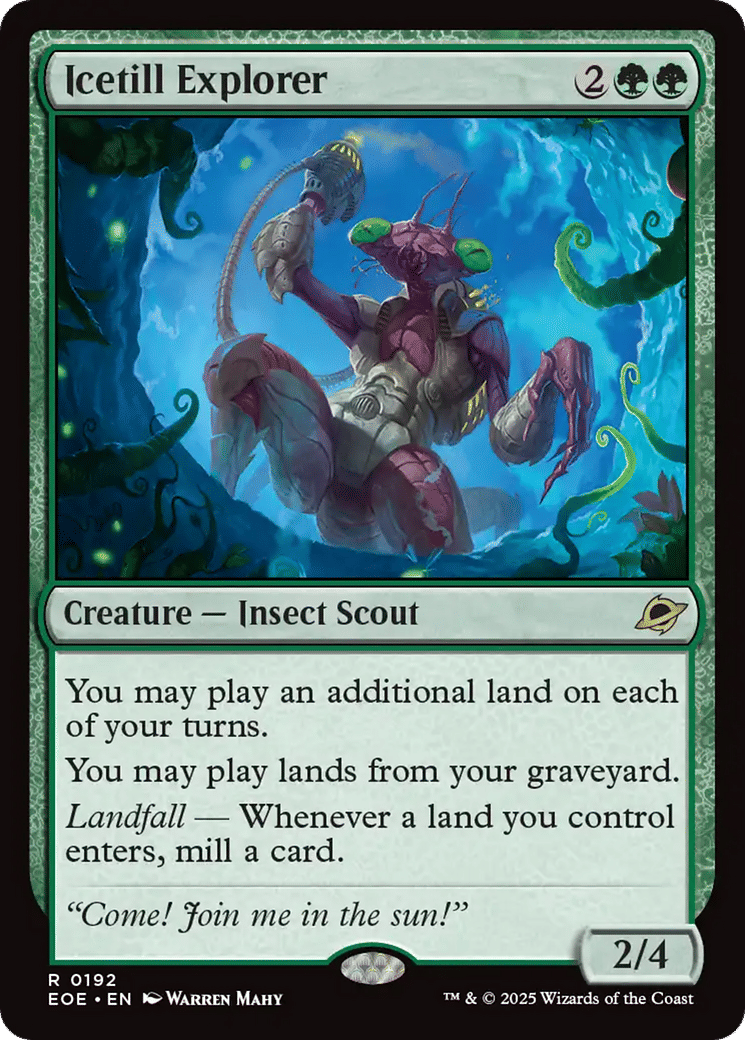 Icetill Explorer — Edge of Eternities — Magic: The Gathering