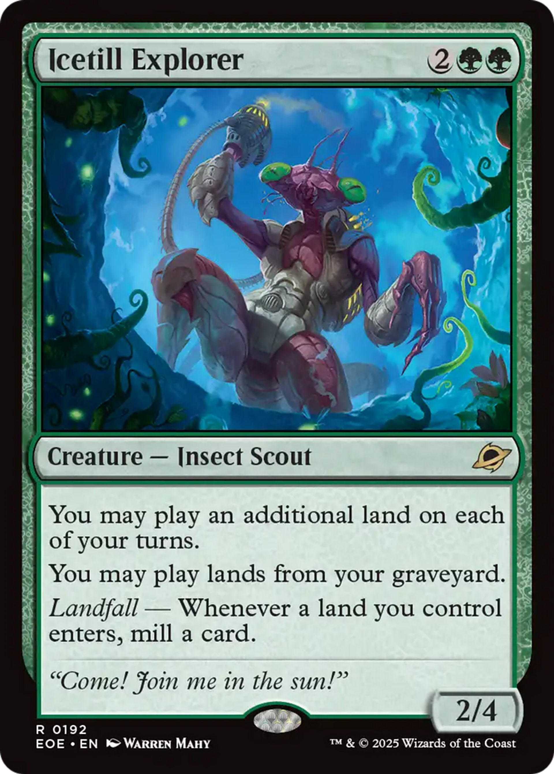 Icetill Explorer — Edge of Eternities — Magic: The Gathering