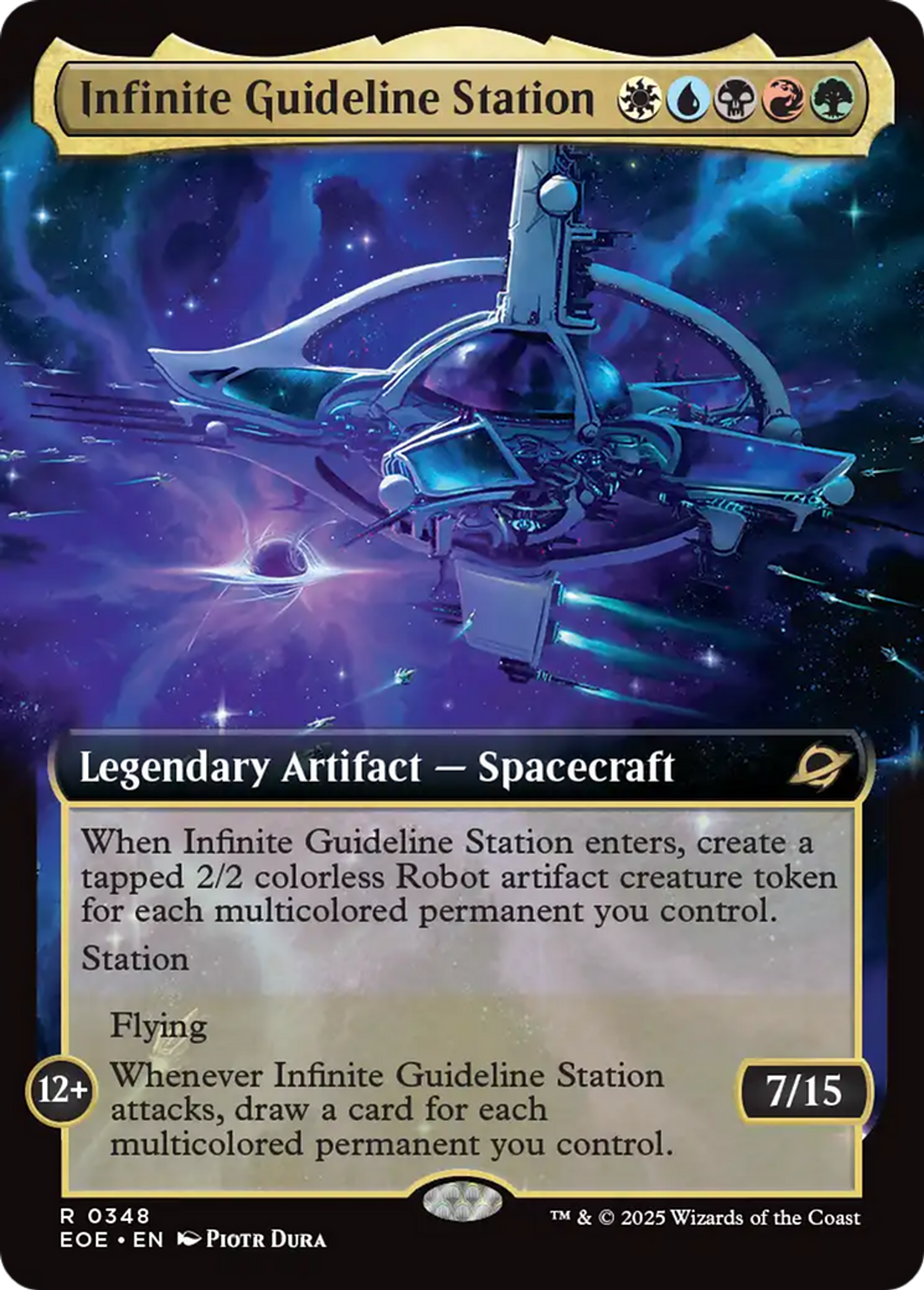 Station de la Réglementation Infinie — Edge of Eternities — Magic: The Gathering