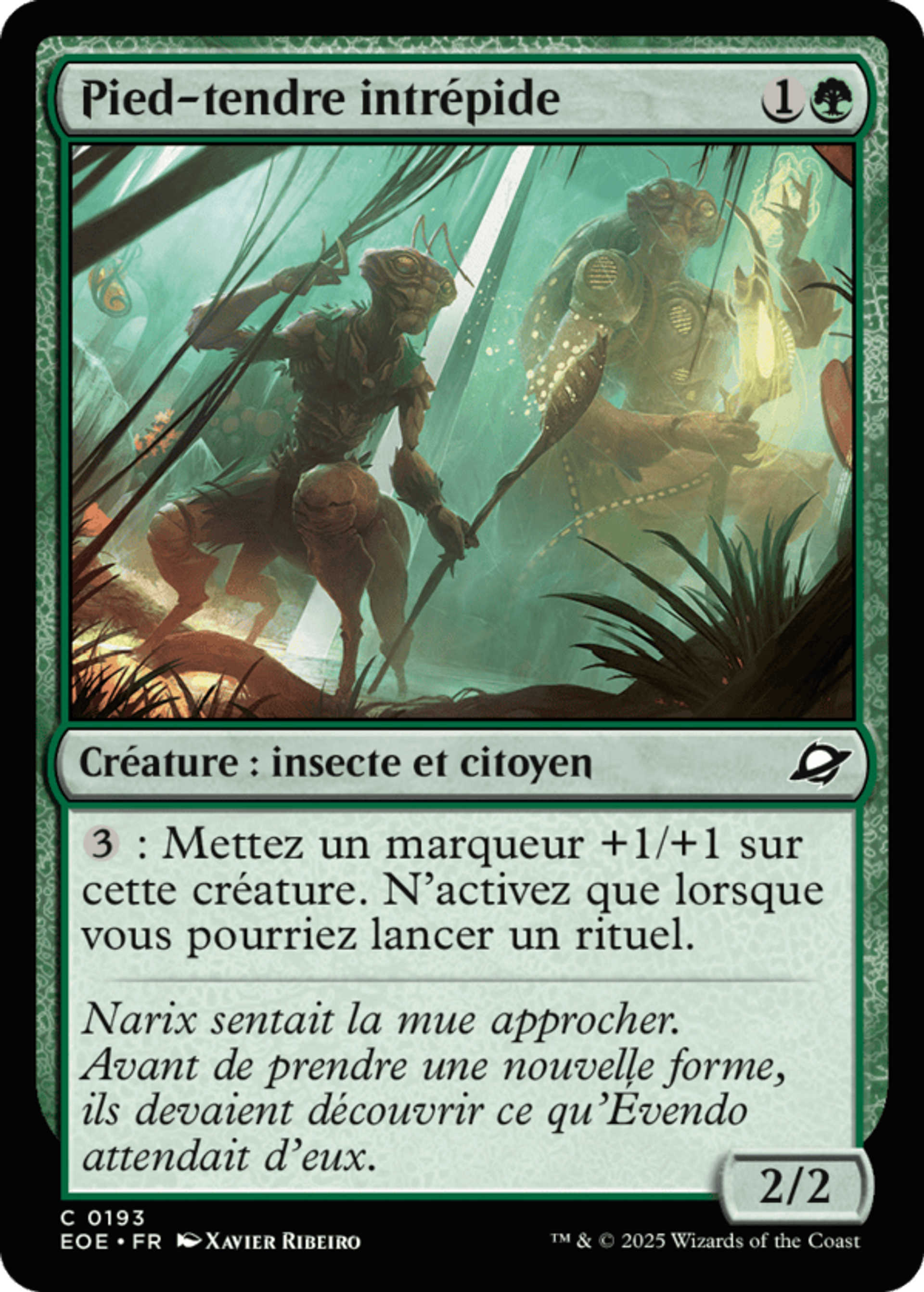 Pied-tendre intrépide — Edge of Eternities — Magic: The Gathering