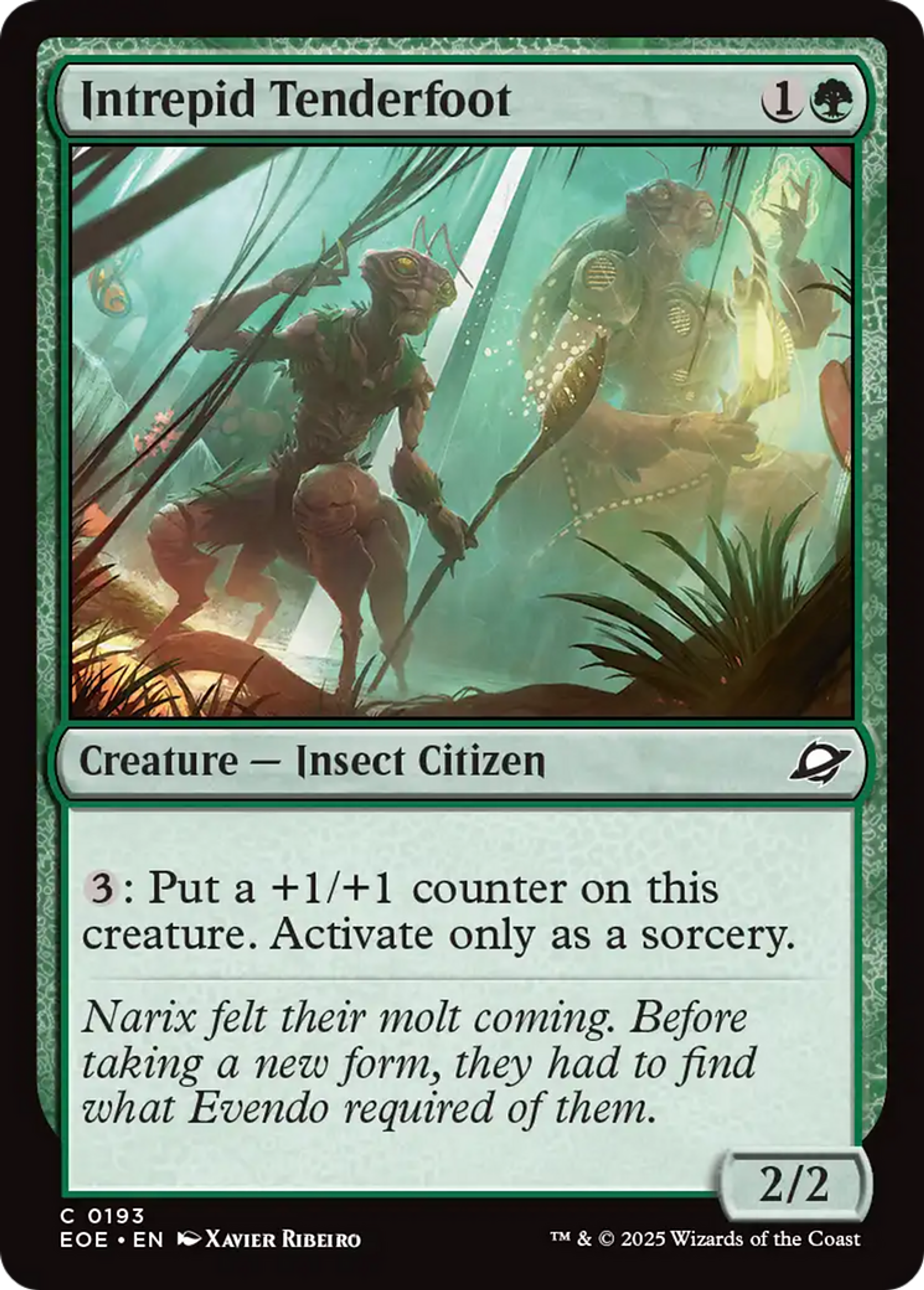 Pied-tendre intrépide — Edge of Eternities — Magic: The Gathering