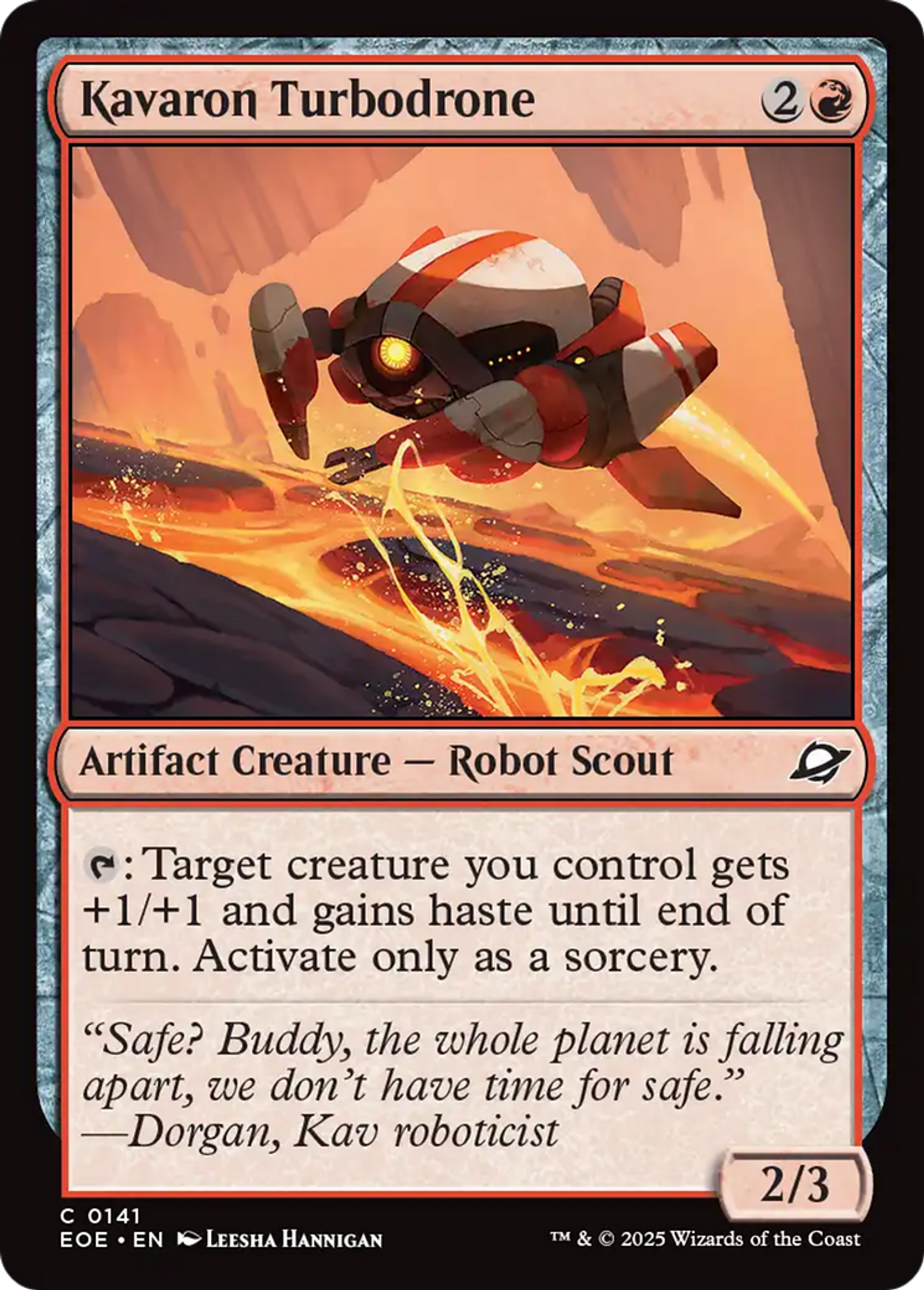 Kavaron Turbodrone — Edge of Eternities — Magic: The Gathering