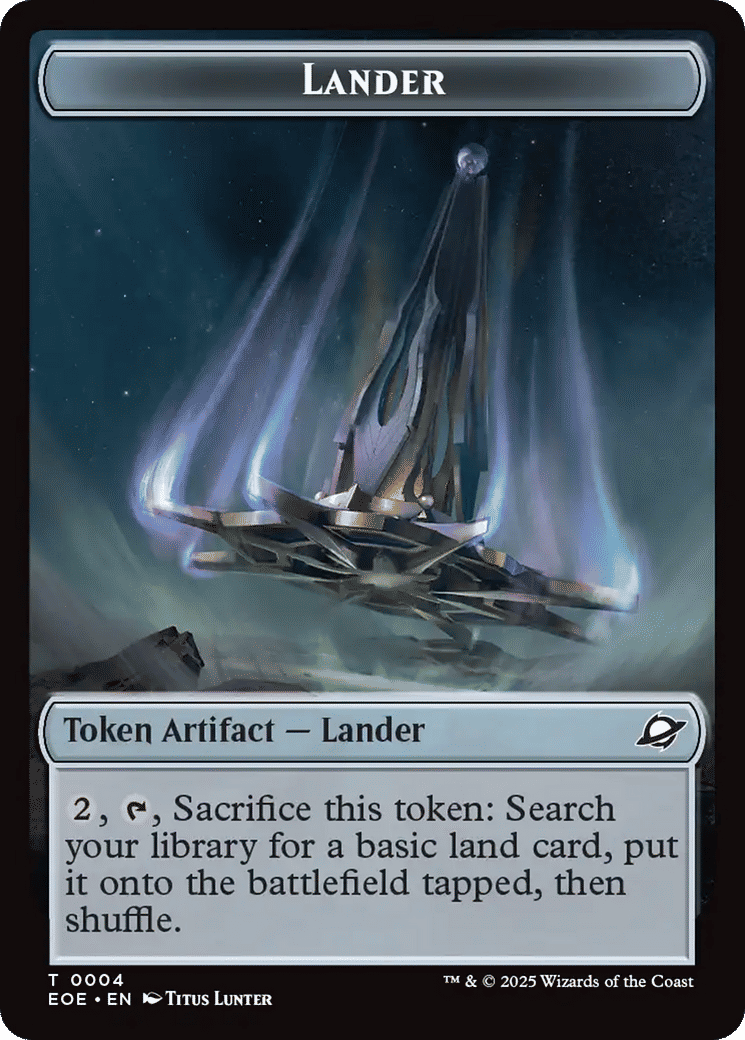 Lander — Edge of Eternities — Magic: The Gathering