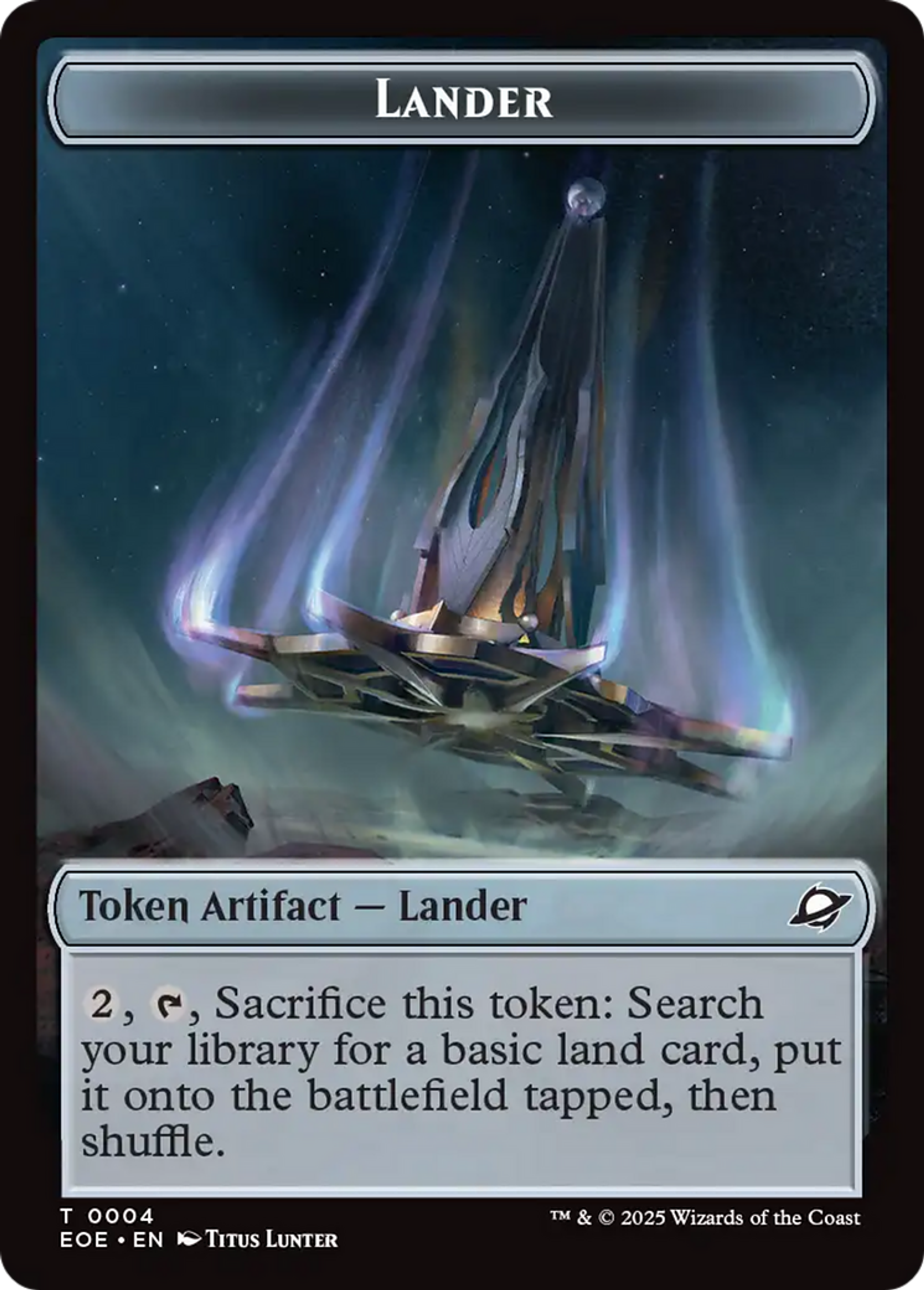 Lander — Edge of Eternities — Magic: The Gathering