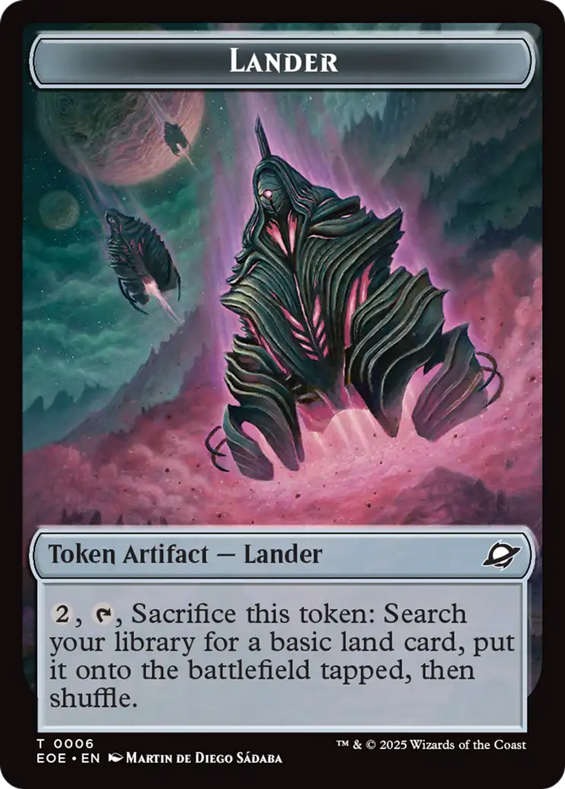 Lander — Edge of Eternities — Magic: The Gathering