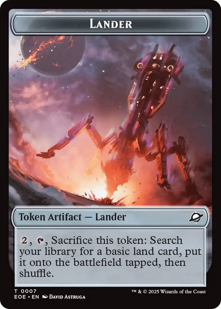 Lander — Edge of Eternities — Magic: The Gathering