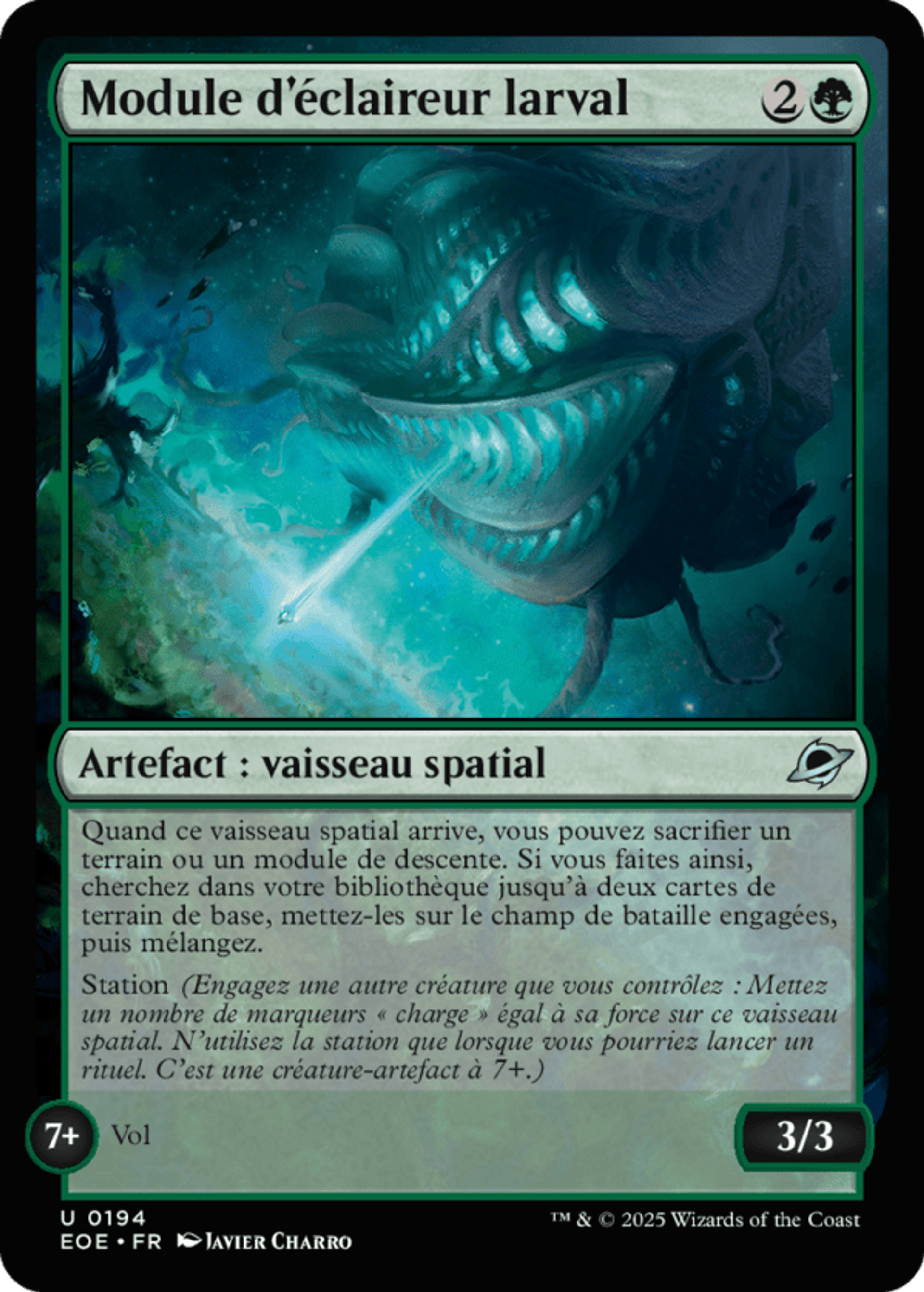 Module d'éclaireur larval — Edge of Eternities — Magic: The Gathering