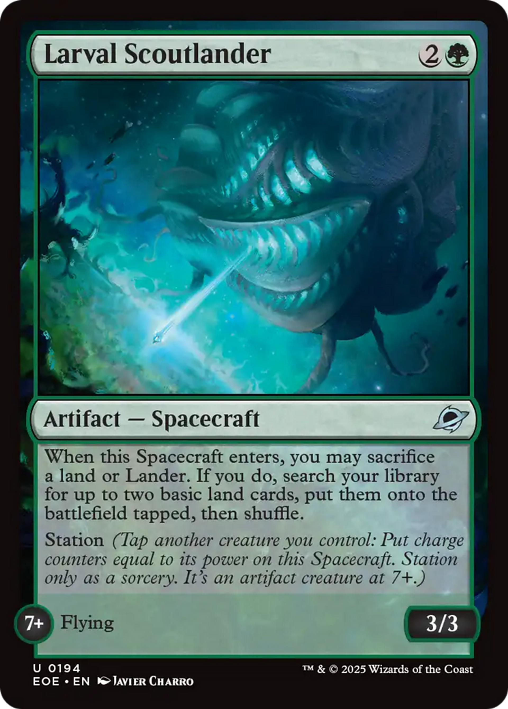 Module d'éclaireur larval — Edge of Eternities — Magic: The Gathering