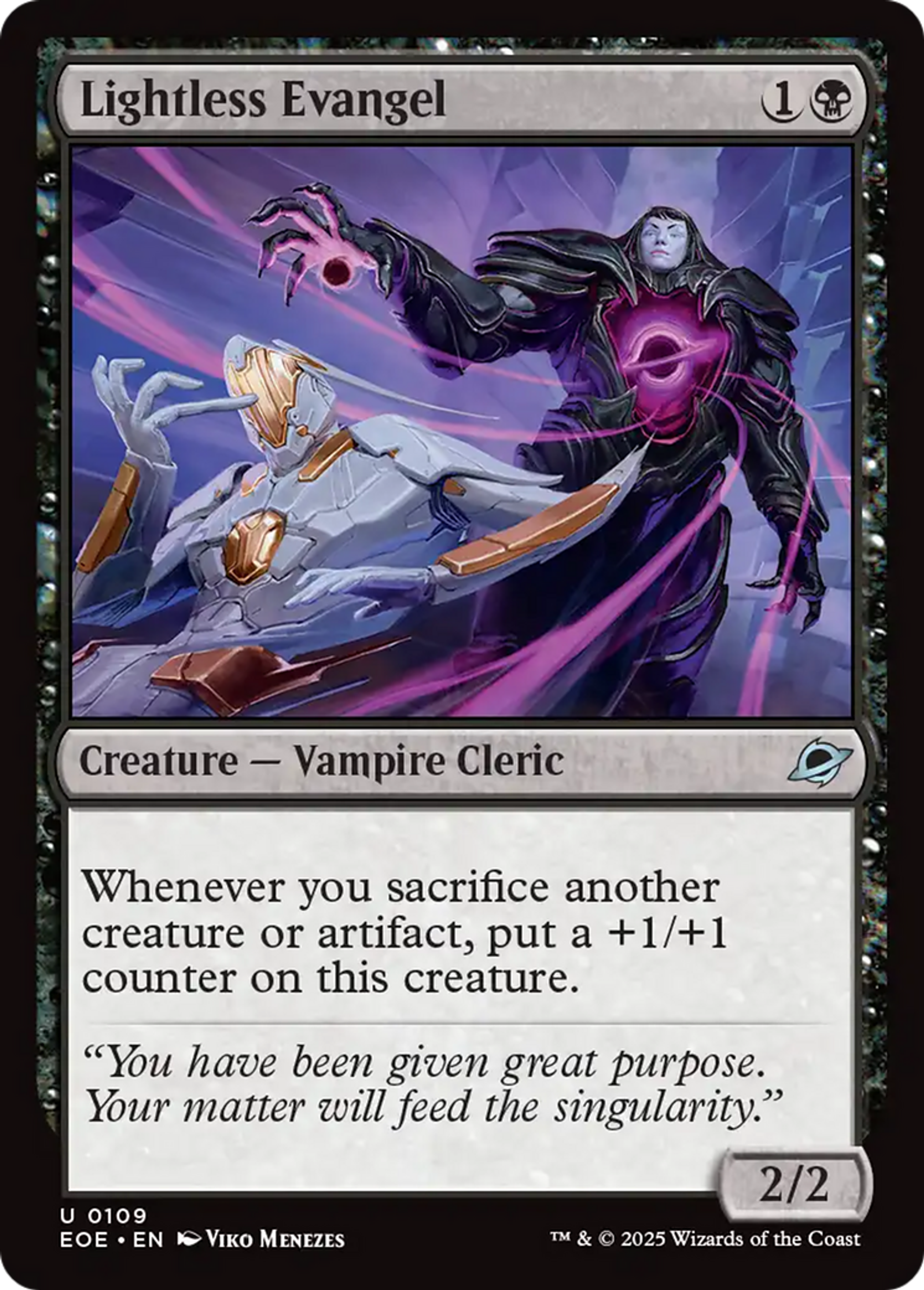 Prédicatrice aphotique — Edge of Eternities — Magic: The Gathering