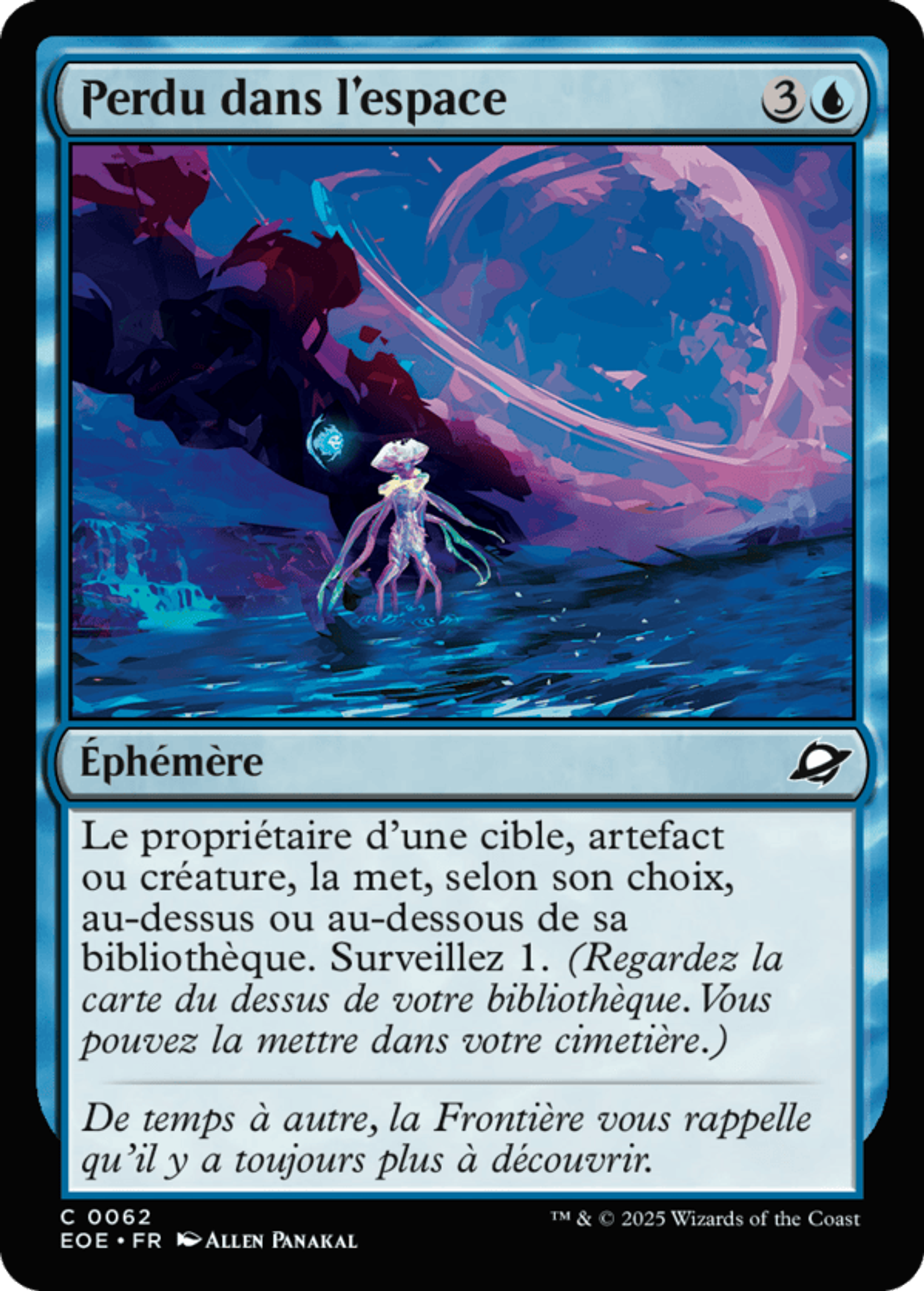 Perdu dans l'espace — Edge of Eternities — Magic: The Gathering