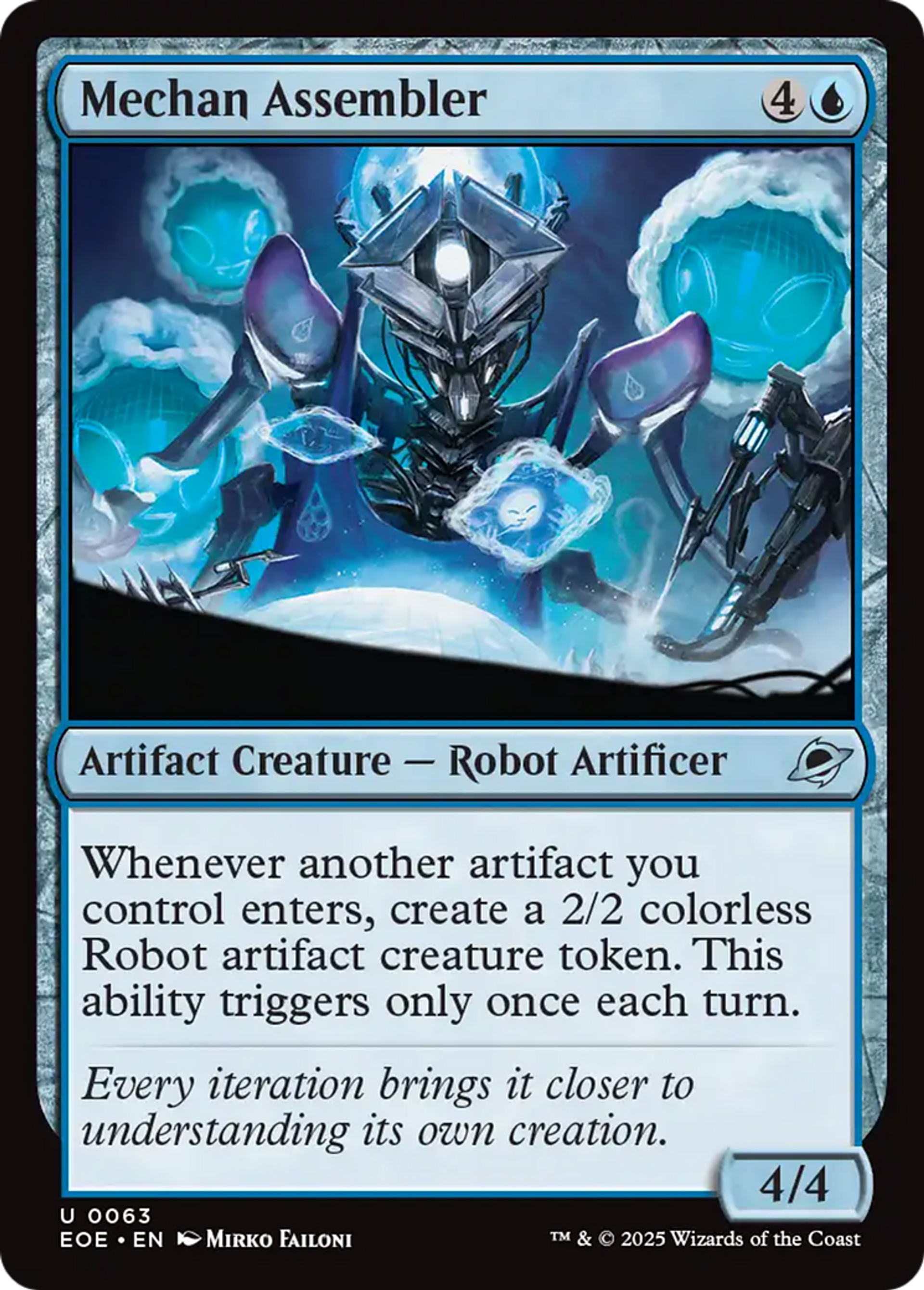 Assembleur mécan — Edge of Eternities — Magic: The Gathering