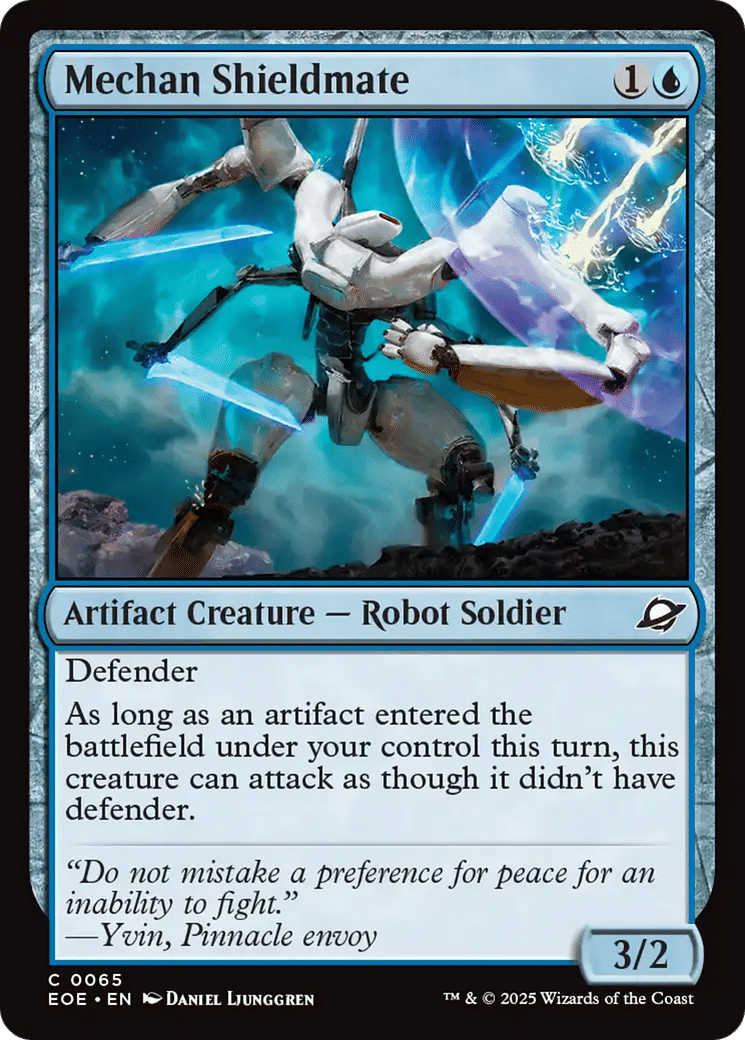 Mechan Shieldmate — Edge of Eternities — Magic: The Gathering