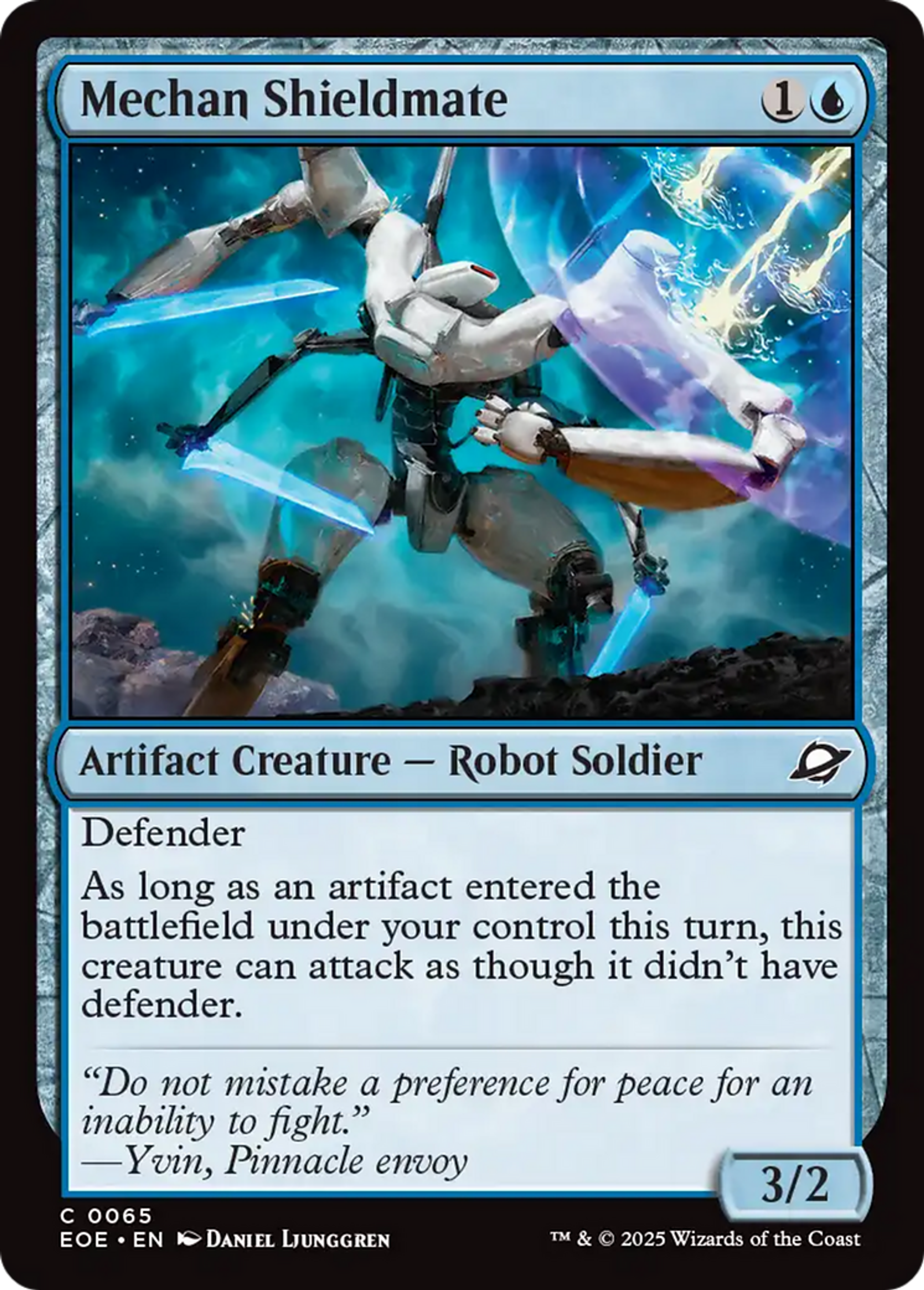 Mechan Shieldmate — Edge of Eternities — Magic: The Gathering