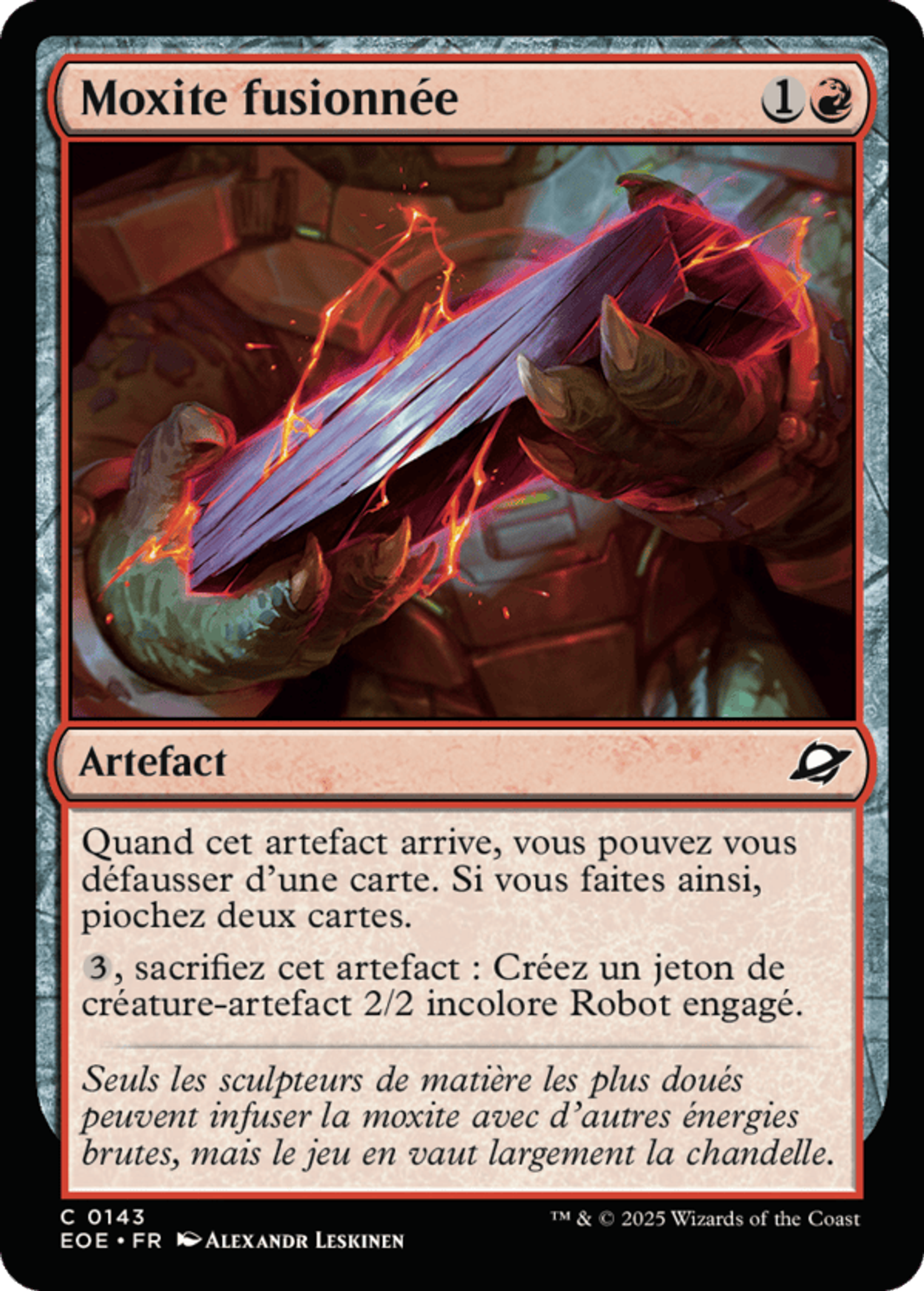 Moxite fusionnée — Edge of Eternities — Magic: The Gathering