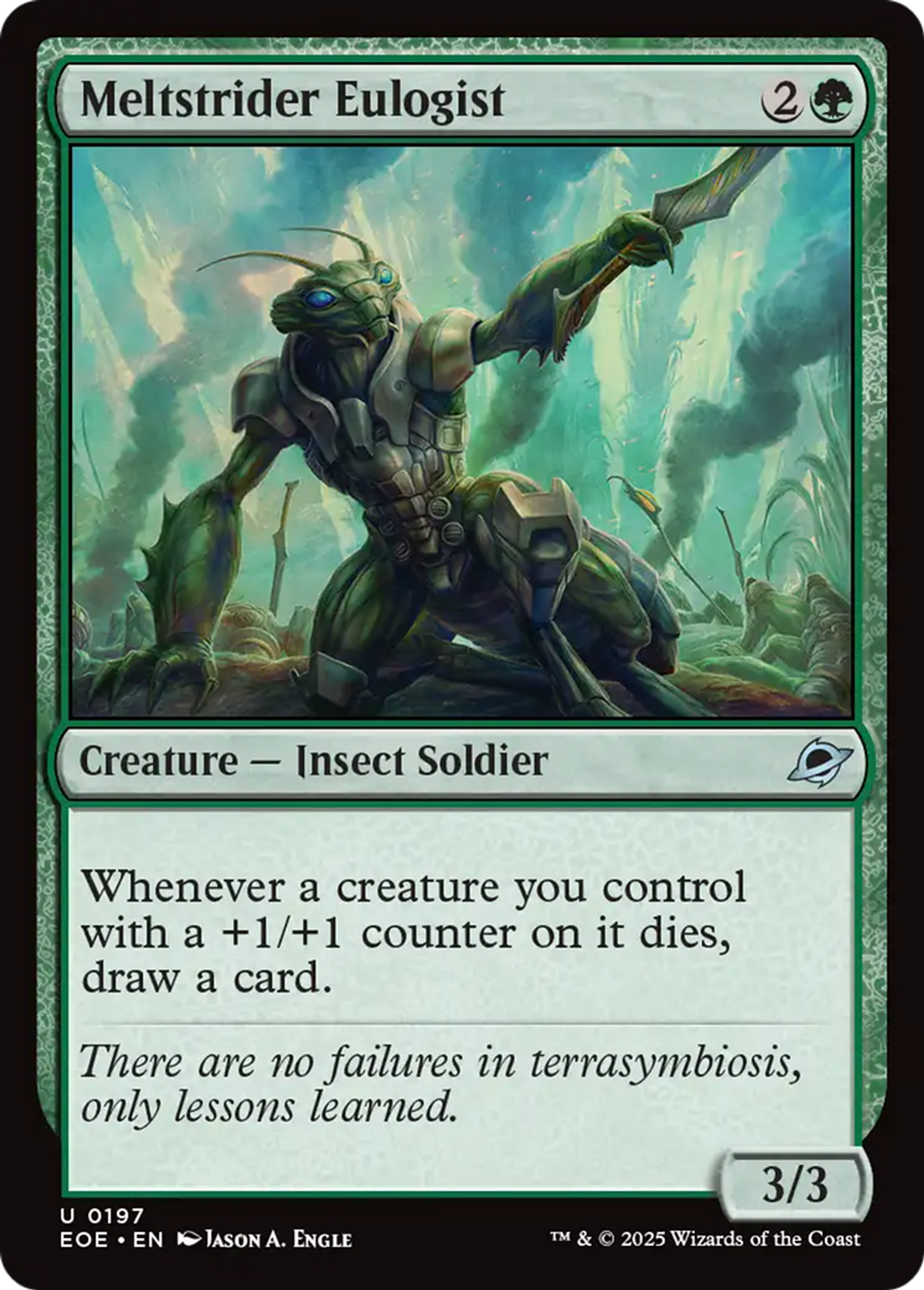 Meltstrider Eulogist — Edge of Eternities — Magic: The Gathering