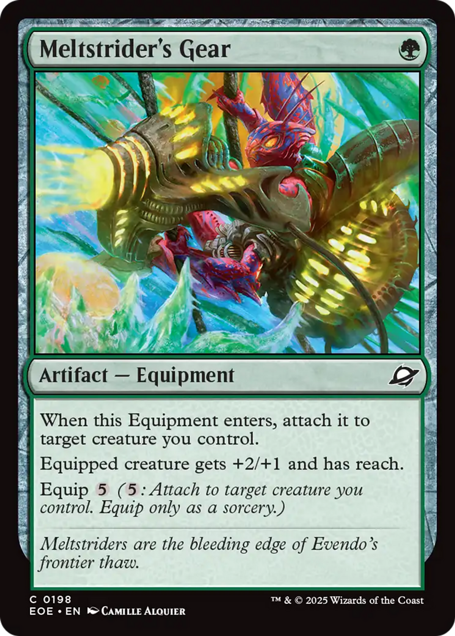 Attirail d'enjambeur de fusion — Edge of Eternities — Magic: The Gathering