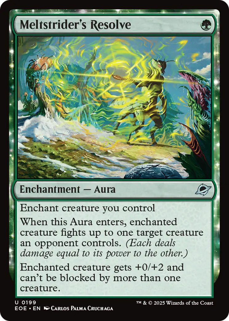 Meltstrider's Resolve — Edge of Eternities — Magic: The Gathering