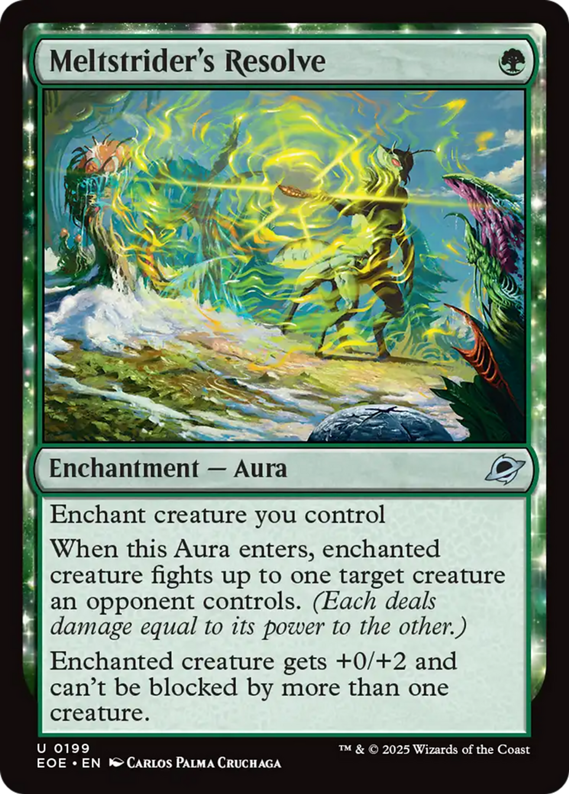Meltstrider's Resolve — Edge of Eternities — Magic: The Gathering