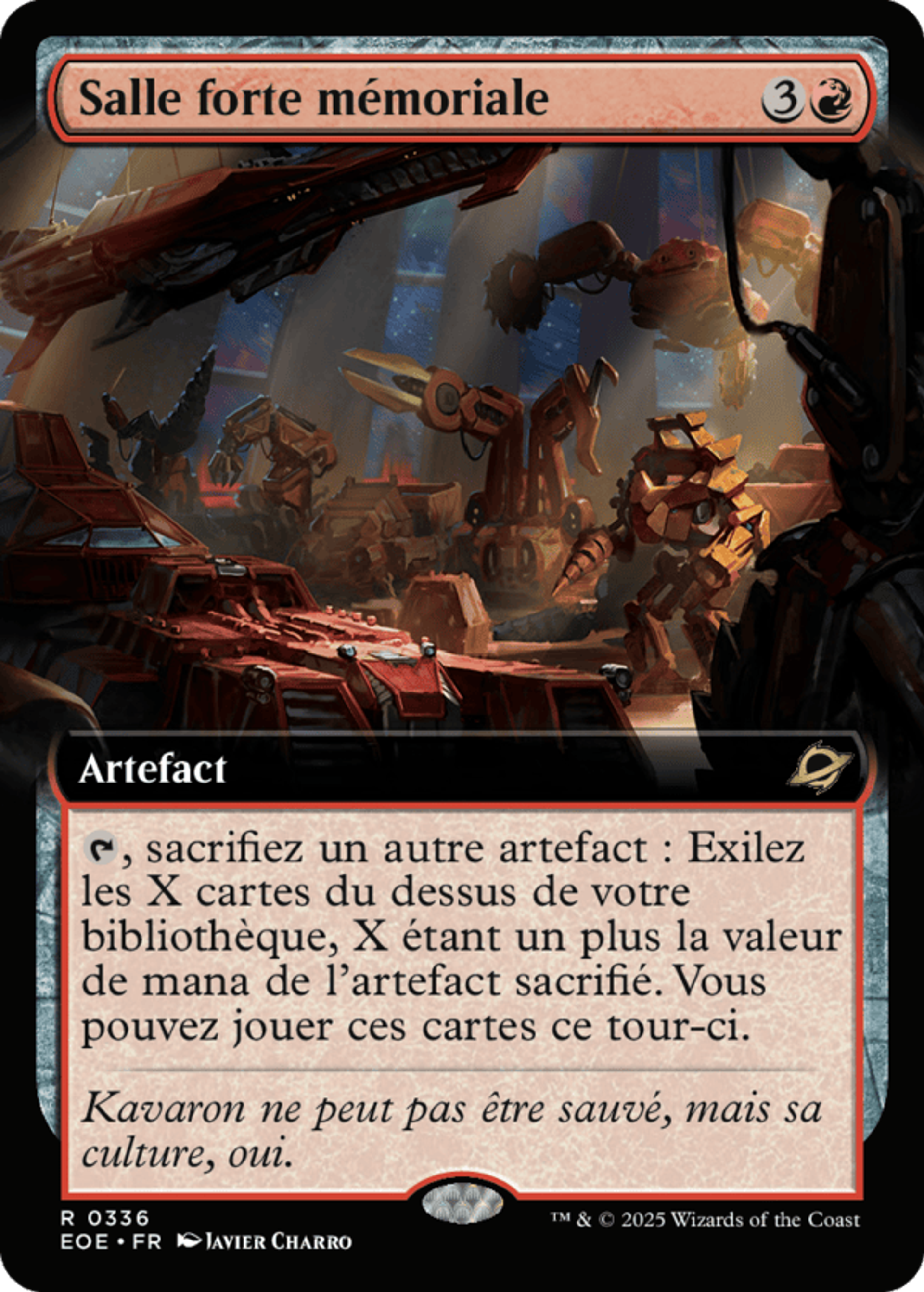 Salle forte mémoriale — Edge of Eternities — Magic: The Gathering