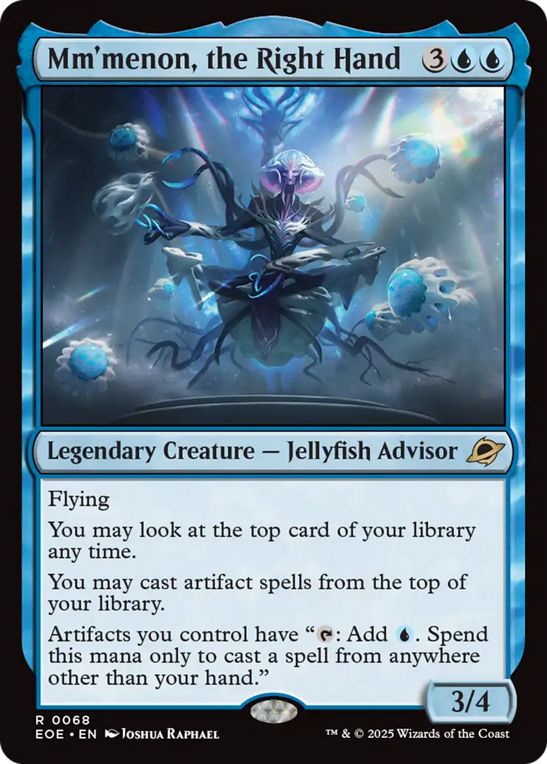 Mm'menon, la main droite — Edge of Eternities — Magic: The Gathering