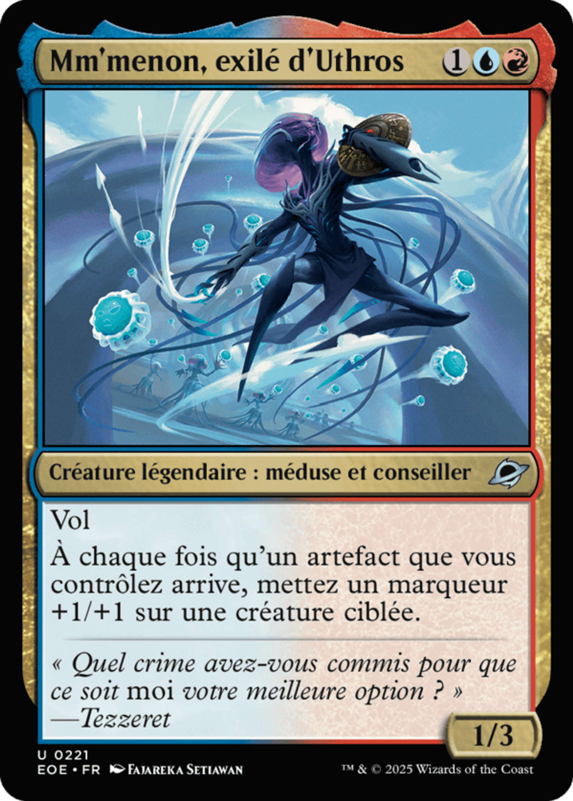Mm'menon, exilé d'Uthros — Edge of Eternities — Magic: The Gathering