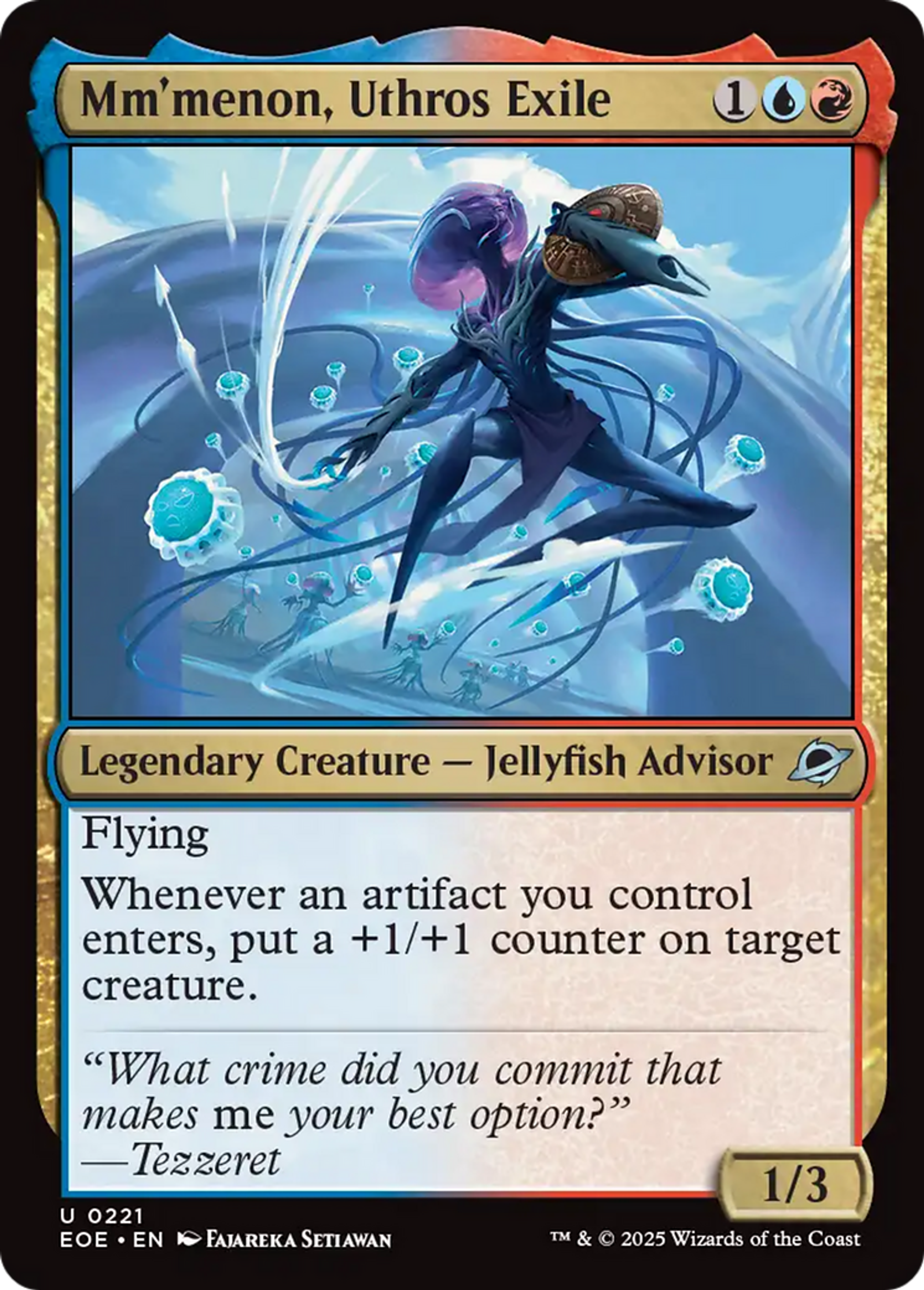 Mm'menon, exilé d'Uthros — Edge of Eternities — Magic: The Gathering