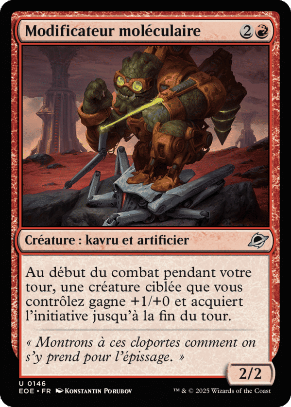 Modificateur moléculaire — Edge of Eternities — Magic: The Gathering