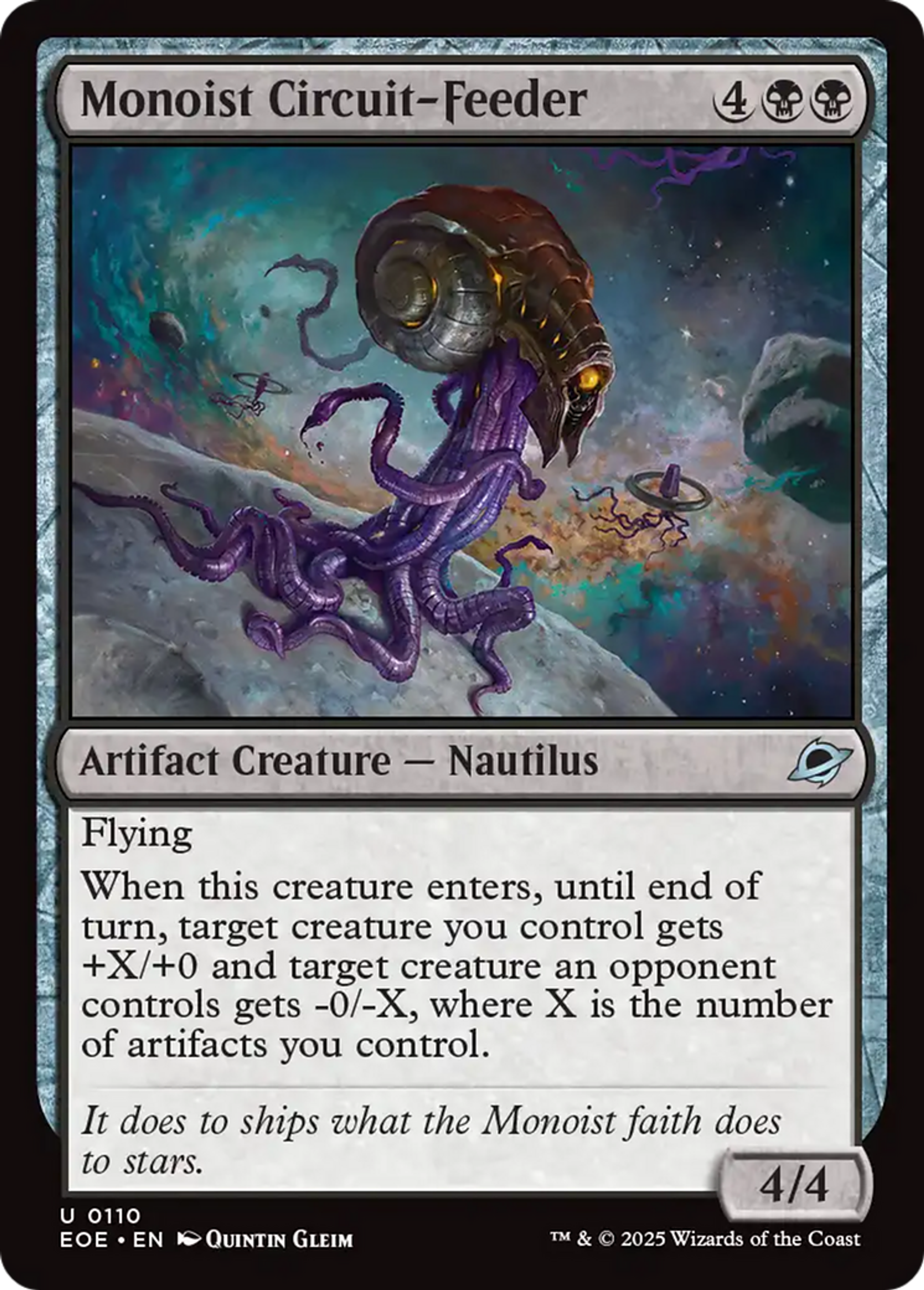 Monoist Circuit-Feeder — Edge of Eternities — Magic: The Gathering
