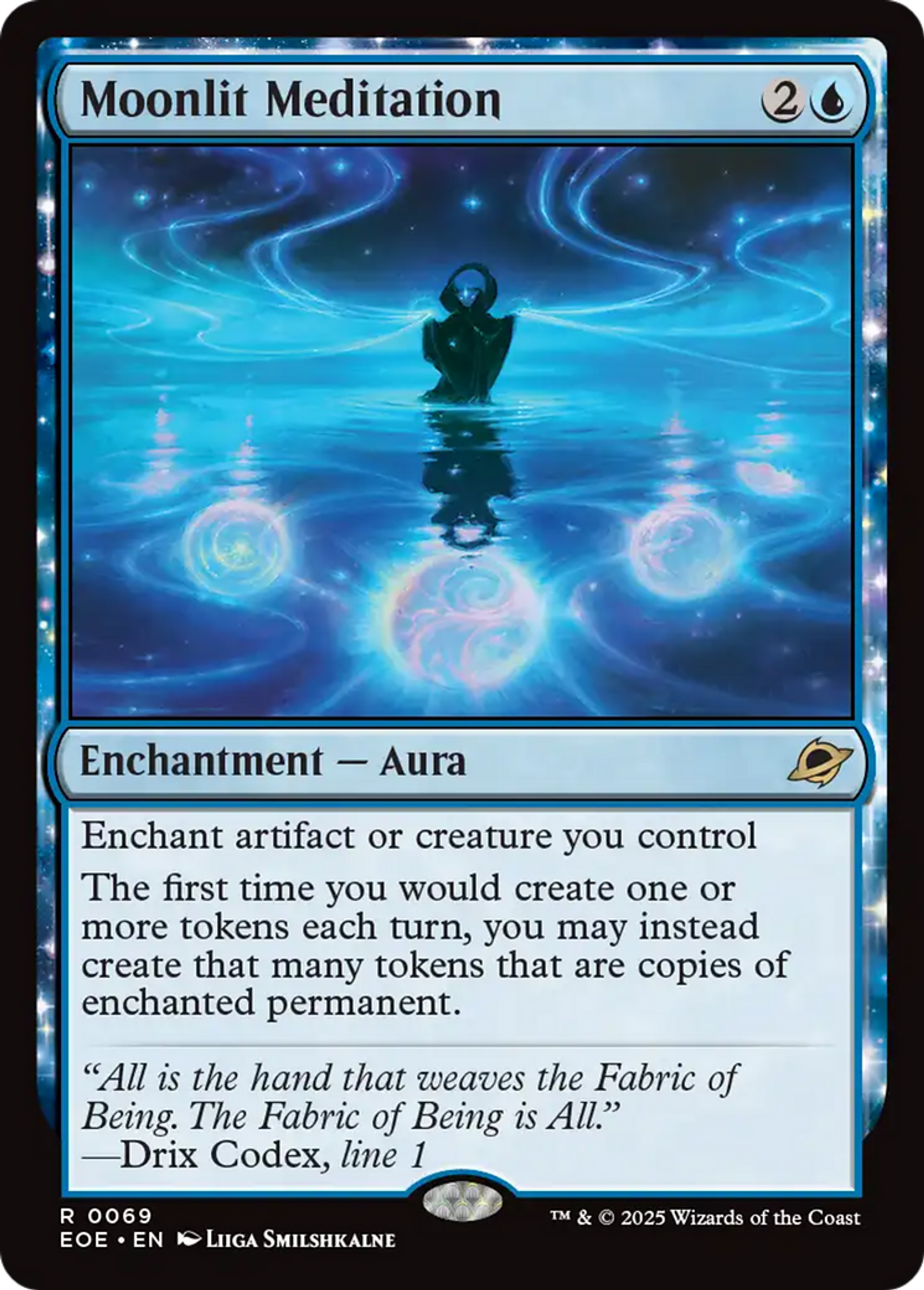 Méditation au clair de lune — Edge of Eternities — Magic: The Gathering