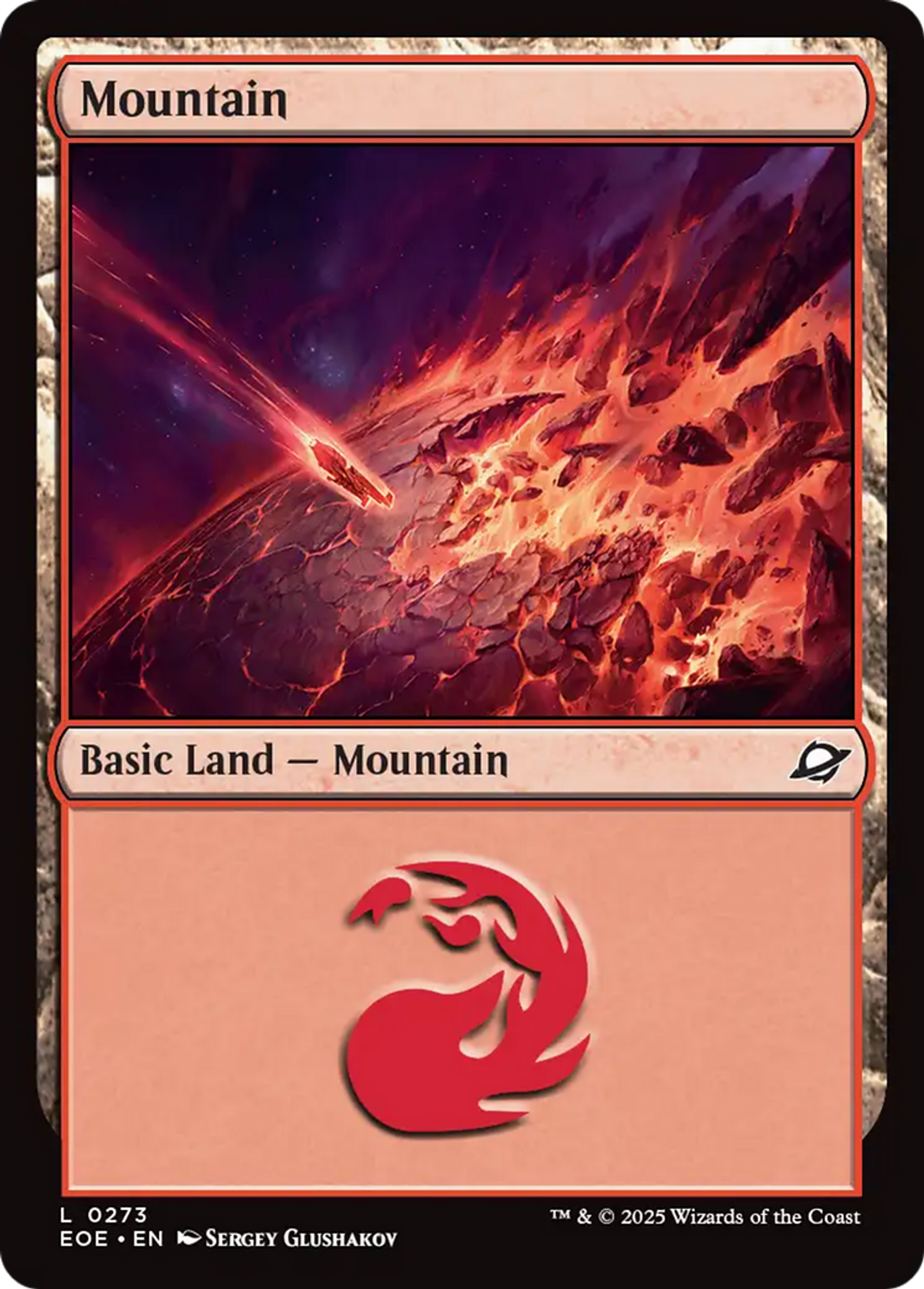 Montagne — Edge of Eternities — Magic: The Gathering