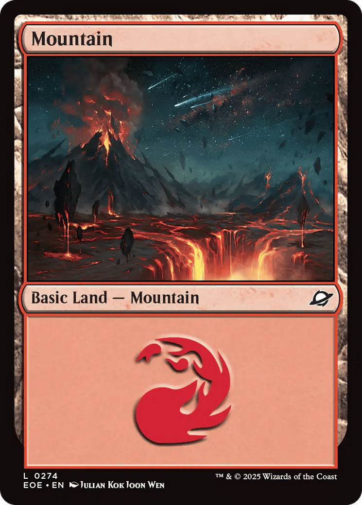 Mountain — Edge of Eternities — Magic: The Gathering