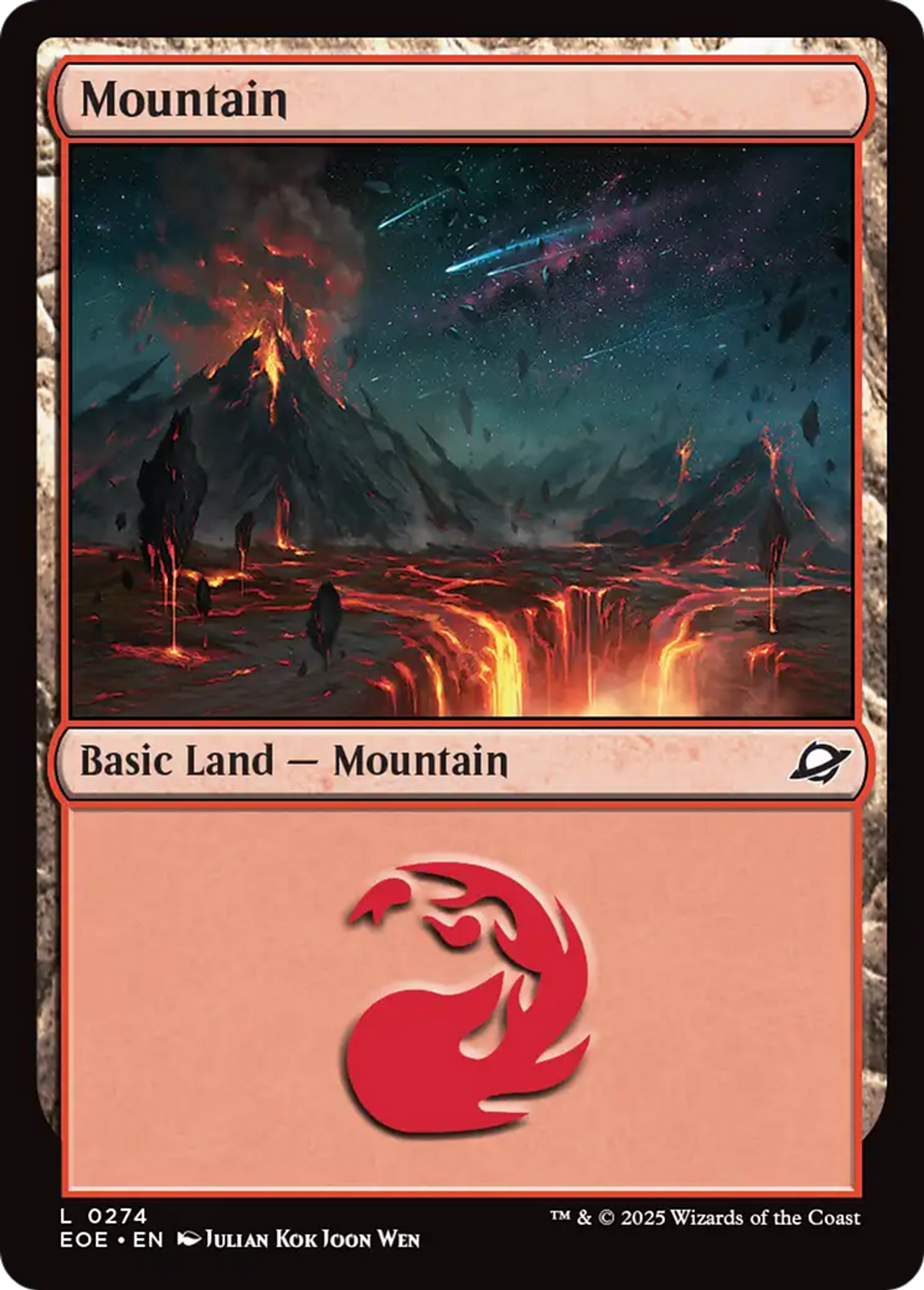 Mountain — Edge of Eternities — Magic: The Gathering